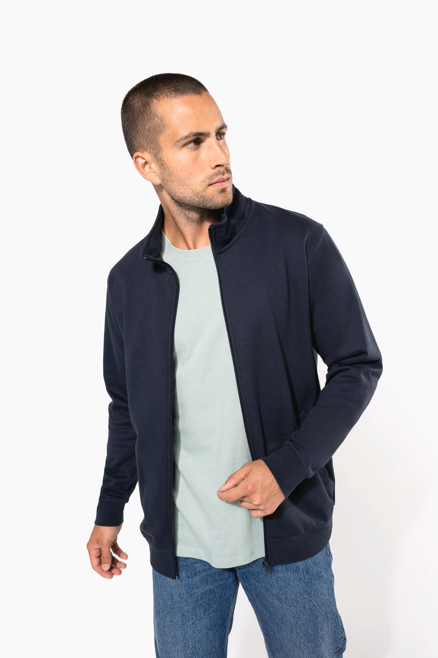 K472 - Felpa unisex Full zip