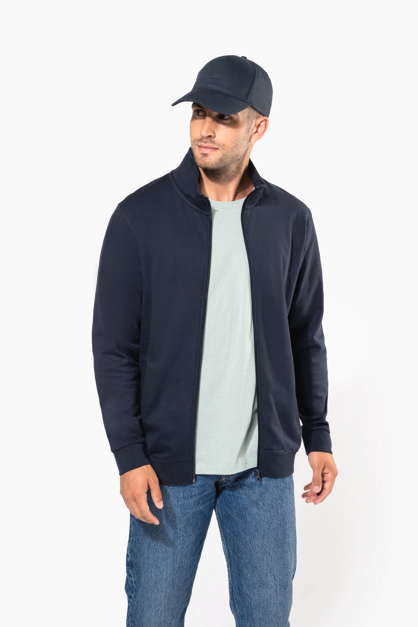 K472 - Felpa unisex Full zip