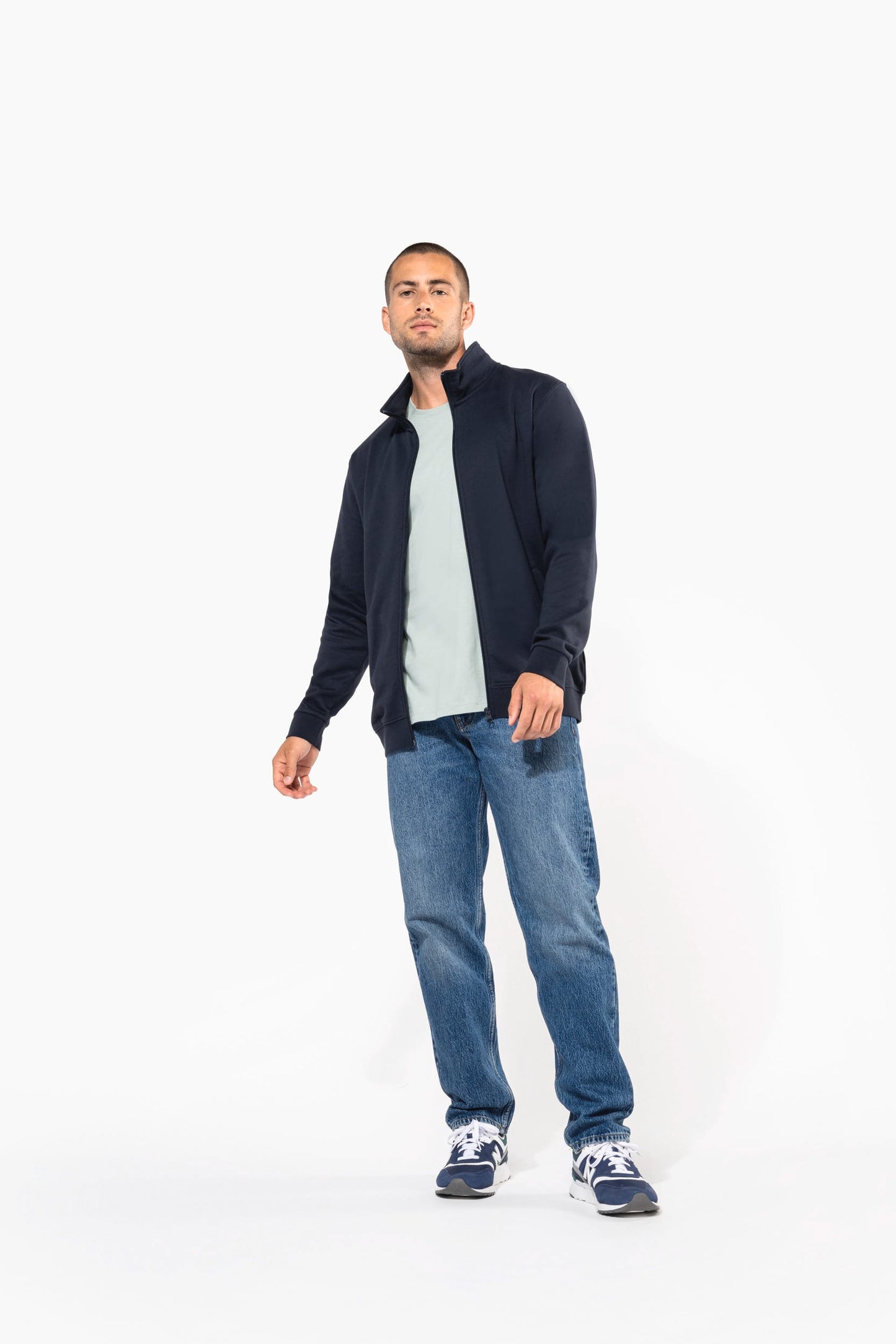 K472 - Felpa unisex Full zip