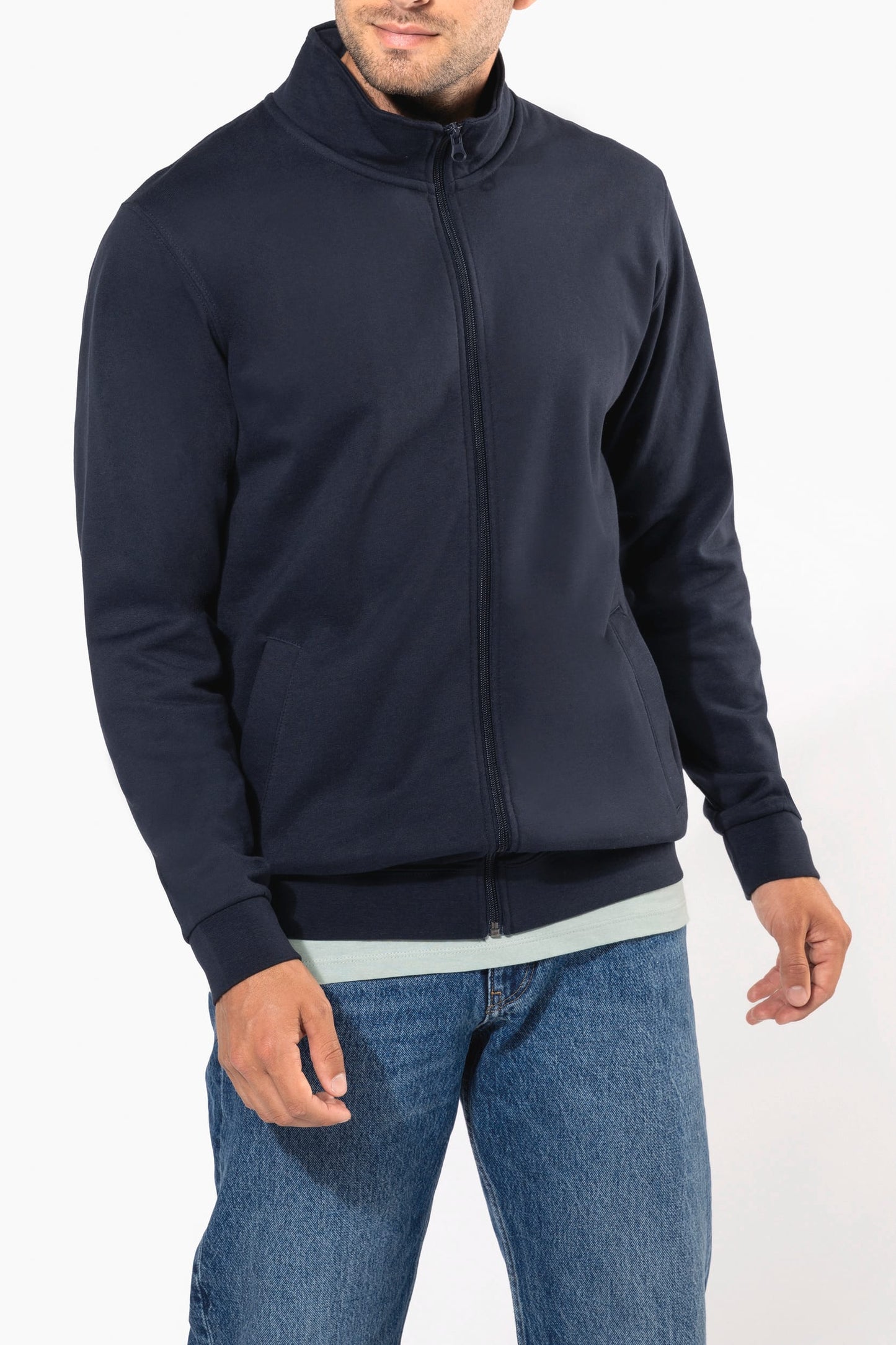 K472 - Felpa unisex Full zip