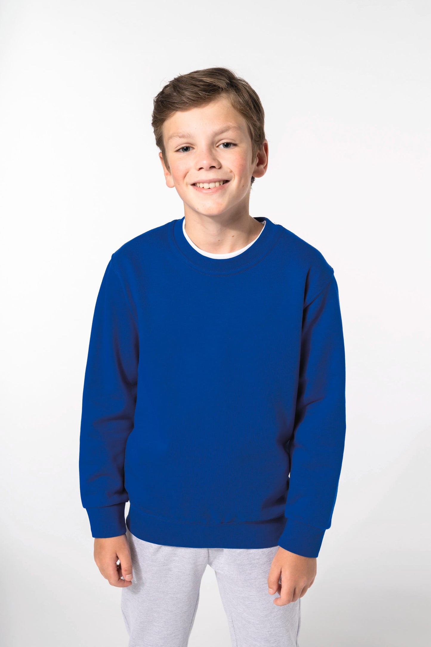 K475 - Felpa bambino girocollo