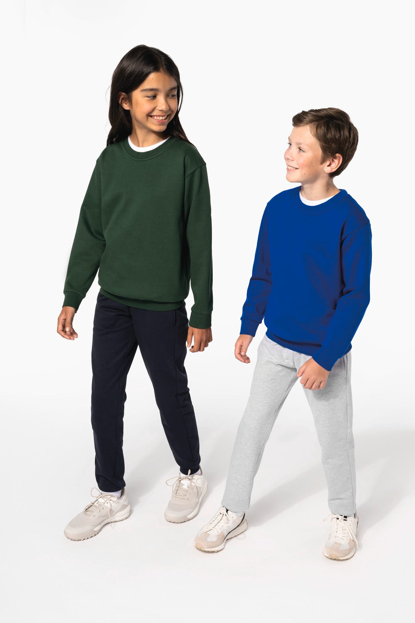 K475 - Felpa bambino girocollo