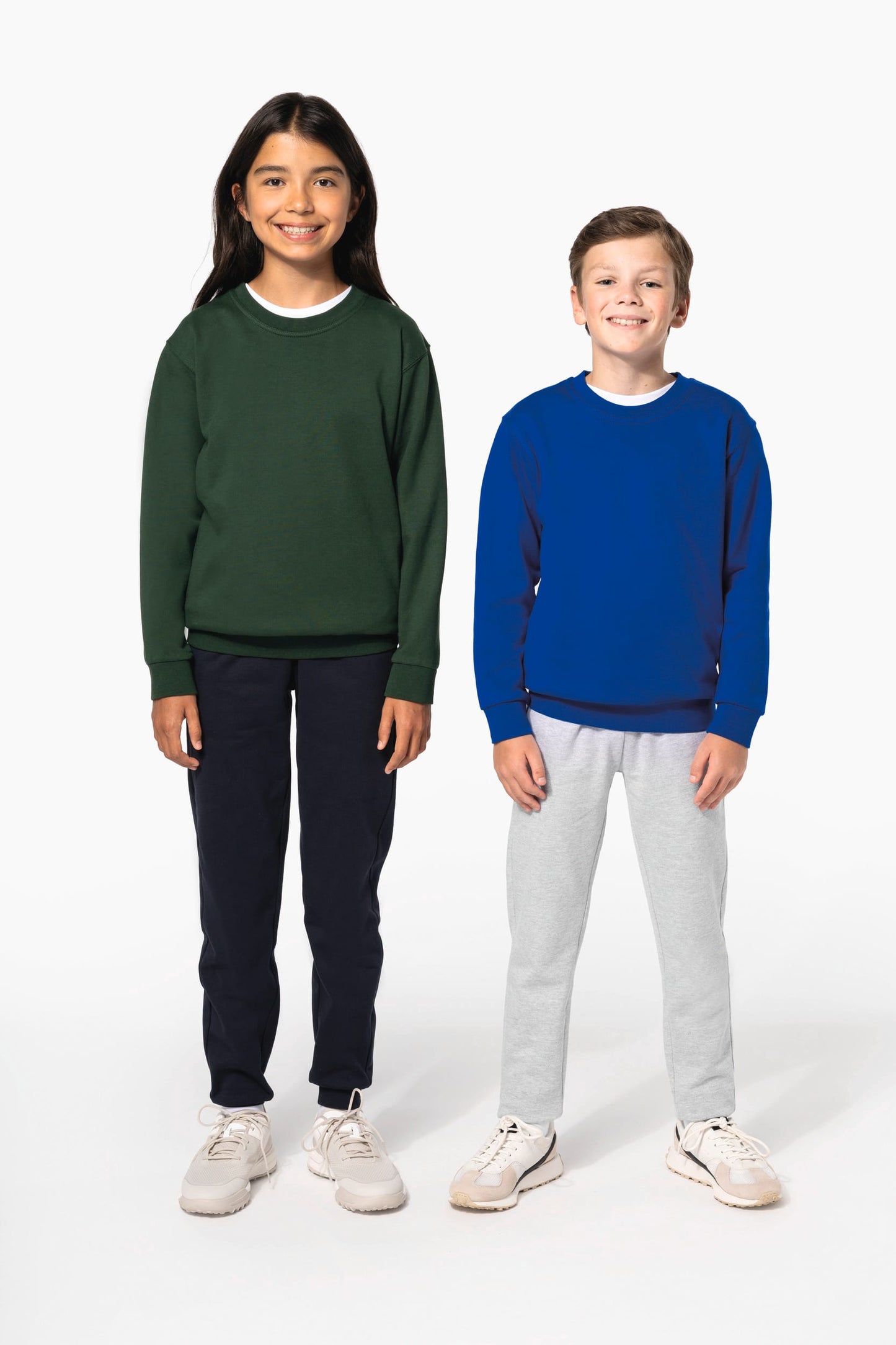 K475 - Felpa bambino girocollo