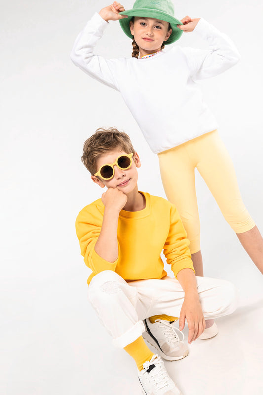 K475C - Felpa bambino girocollo