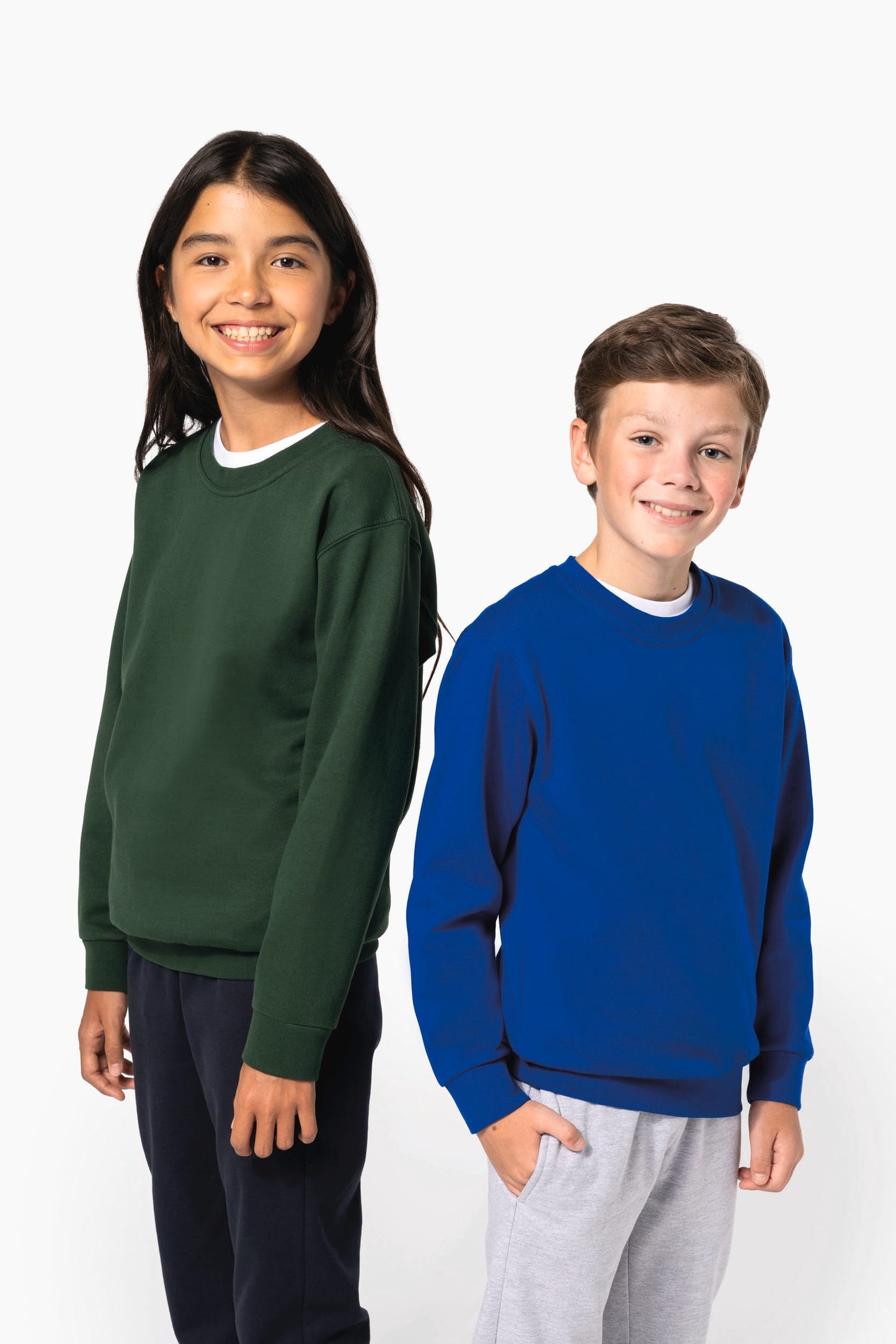 K475 - Felpa bambino girocollo