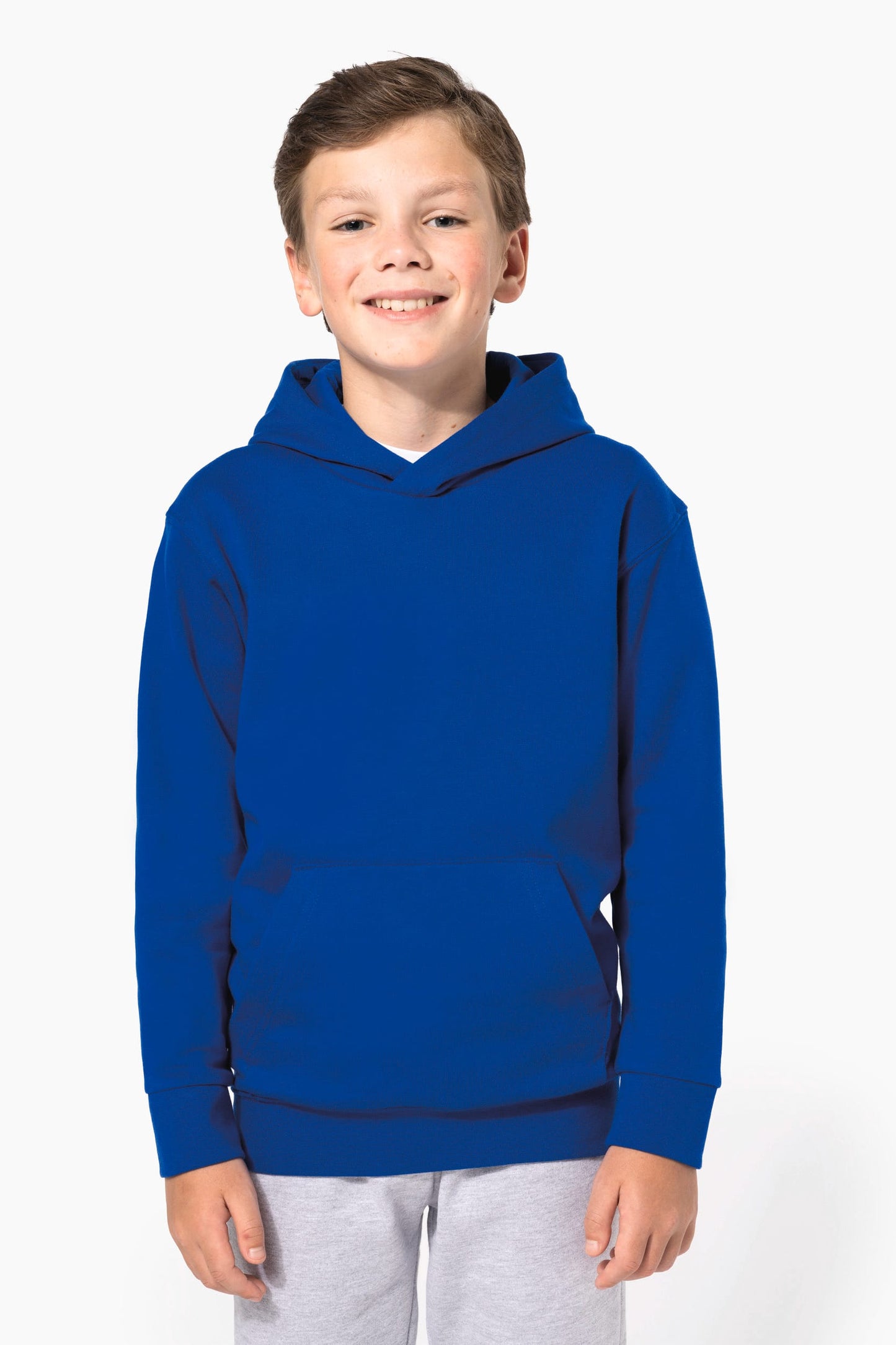K477 - Felpa bambino con cappuccio