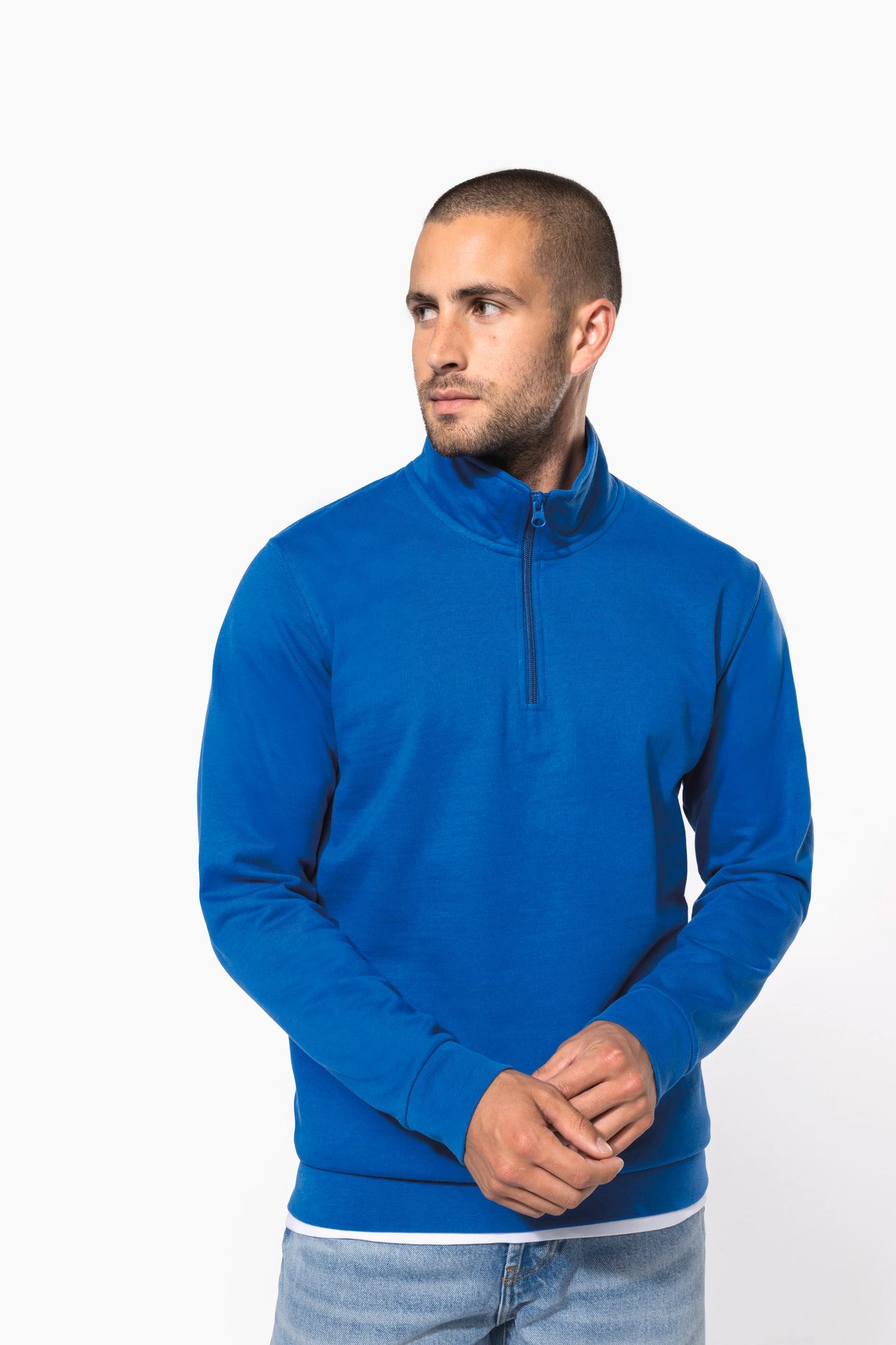 K478 - Felpa zip 1/4