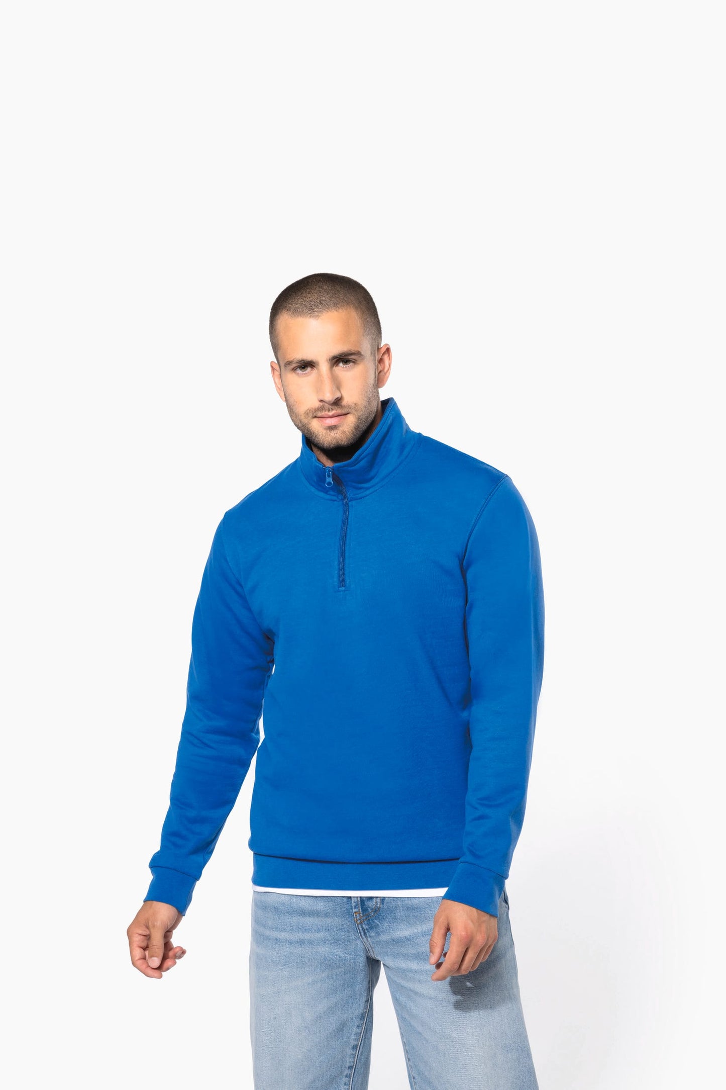 K478 - Felpa zip 1/4
