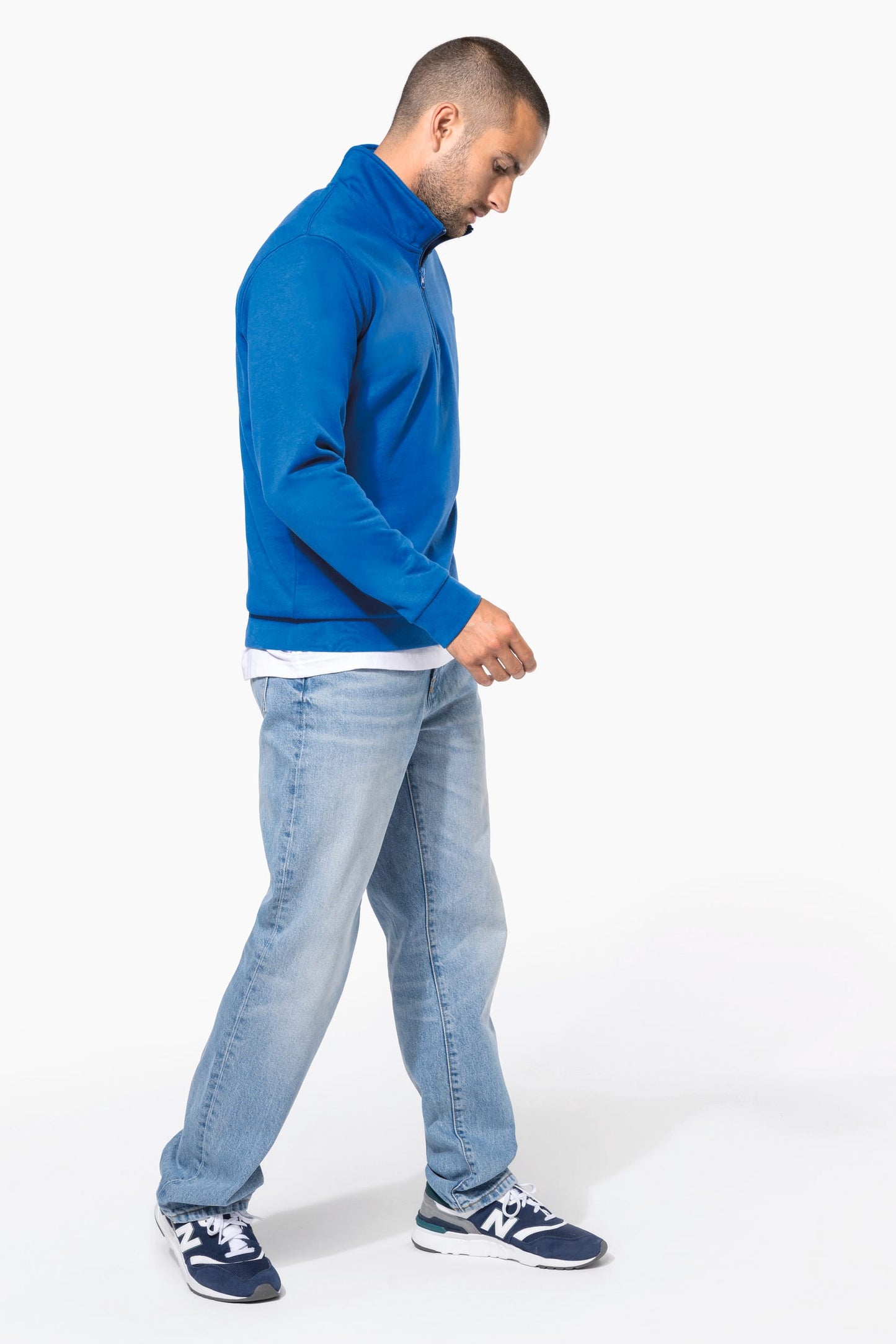 K478 - Felpa zip 1/4
