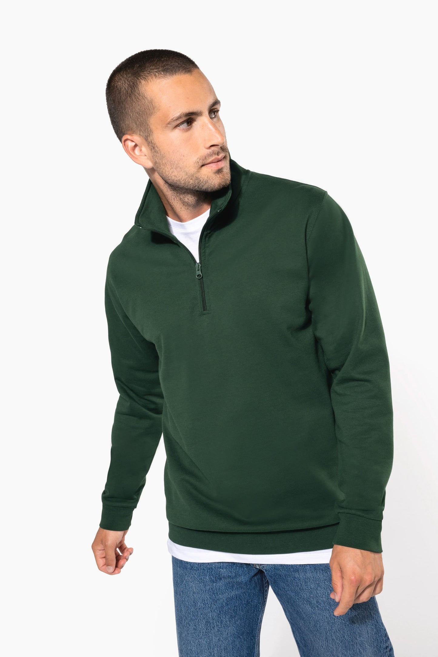 K478 - Felpa zip 1/4