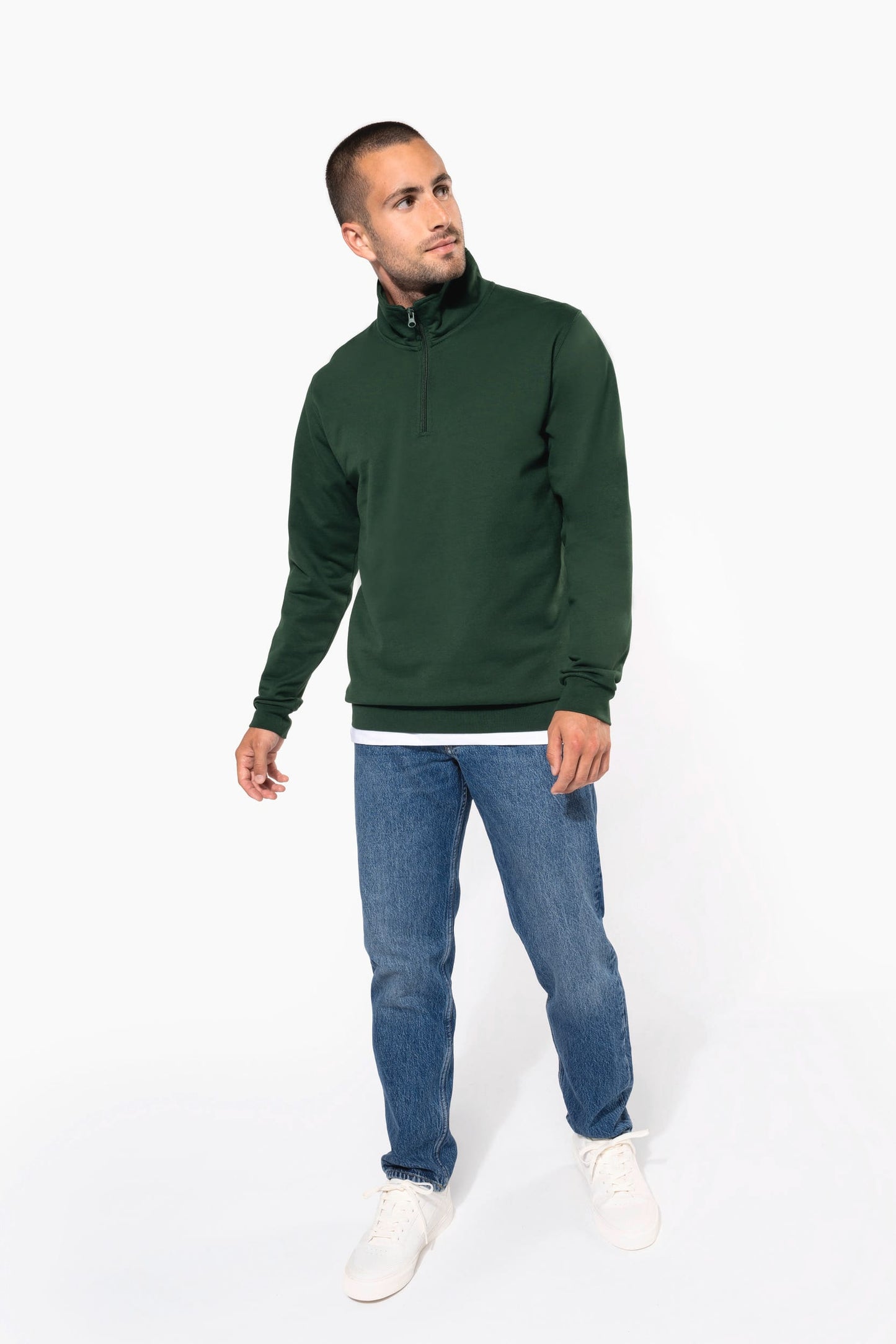 K478 - Felpa zip 1/4