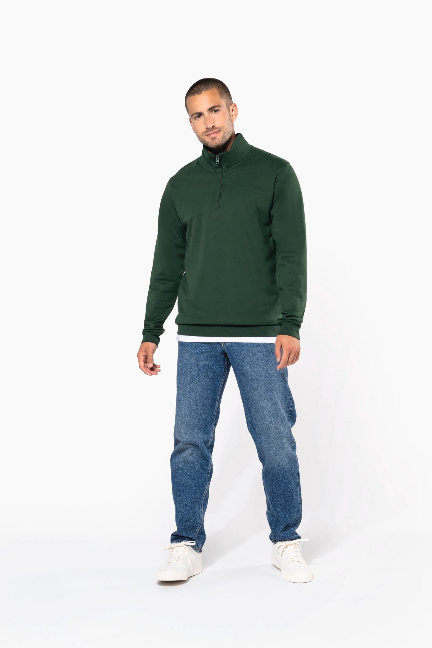K478 - Felpa zip 1/4