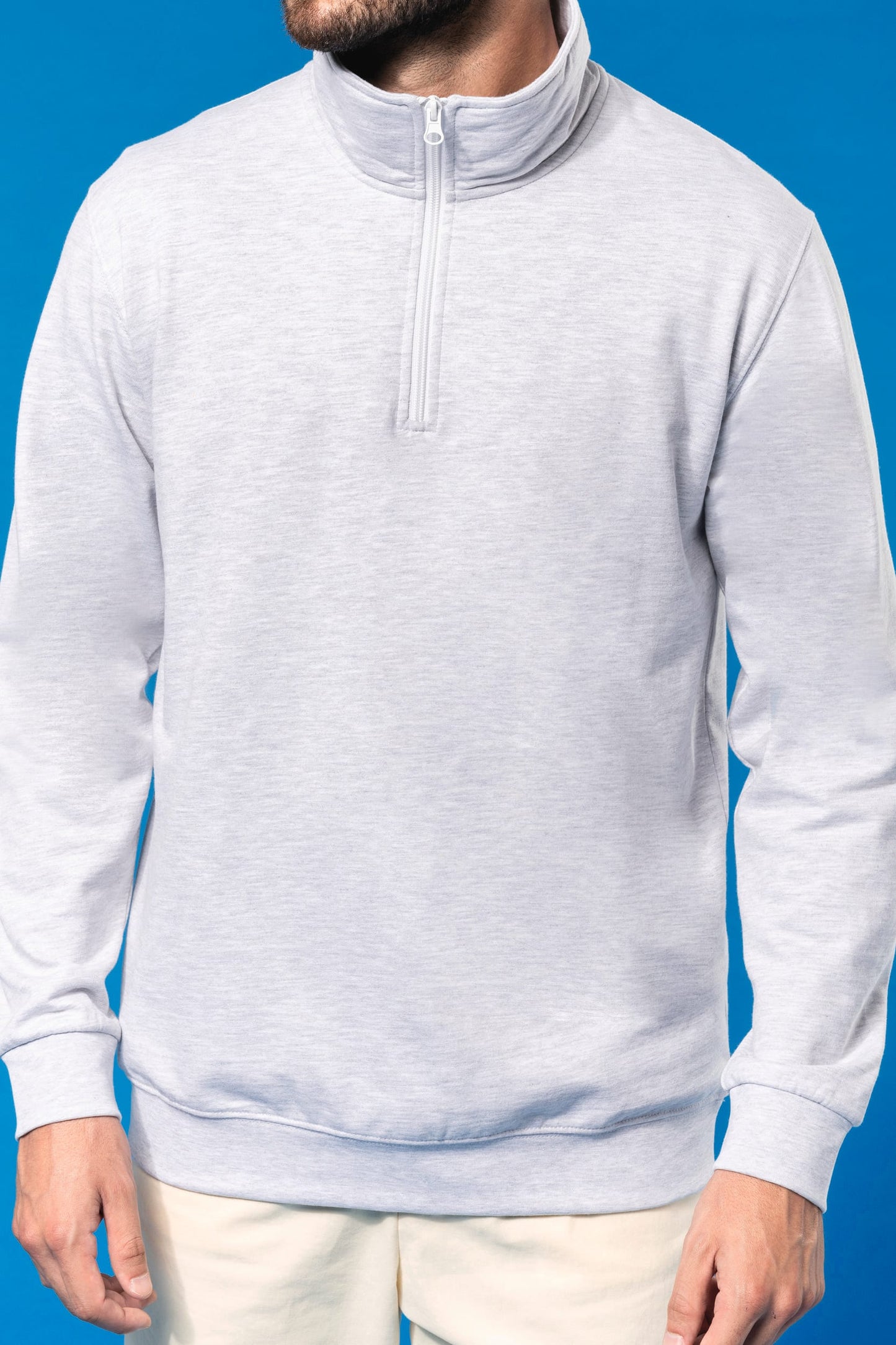 K478 - Felpa zip 1/4