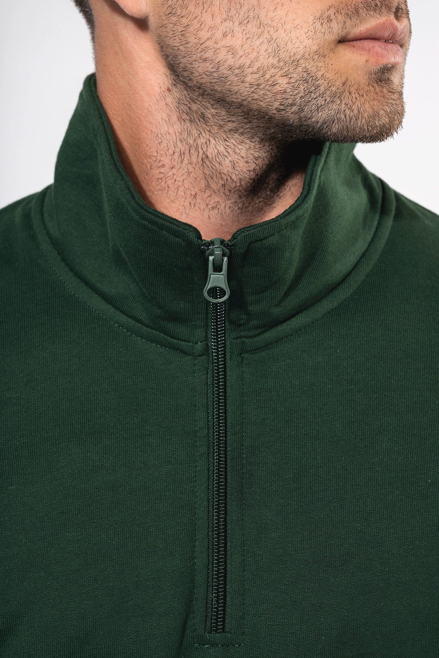 K478 - Felpa zip 1/4