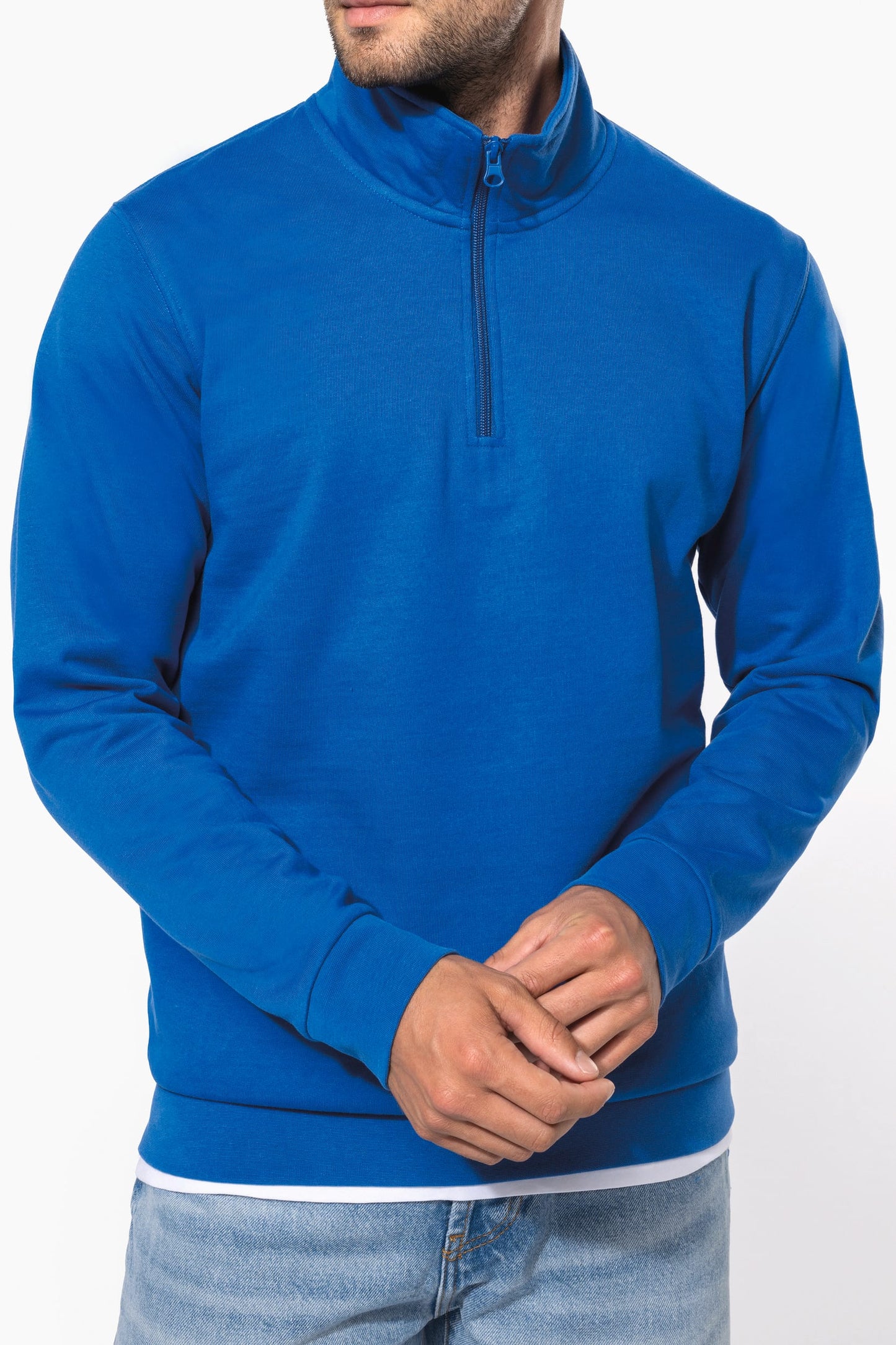 K478 - Felpa zip 1/4
