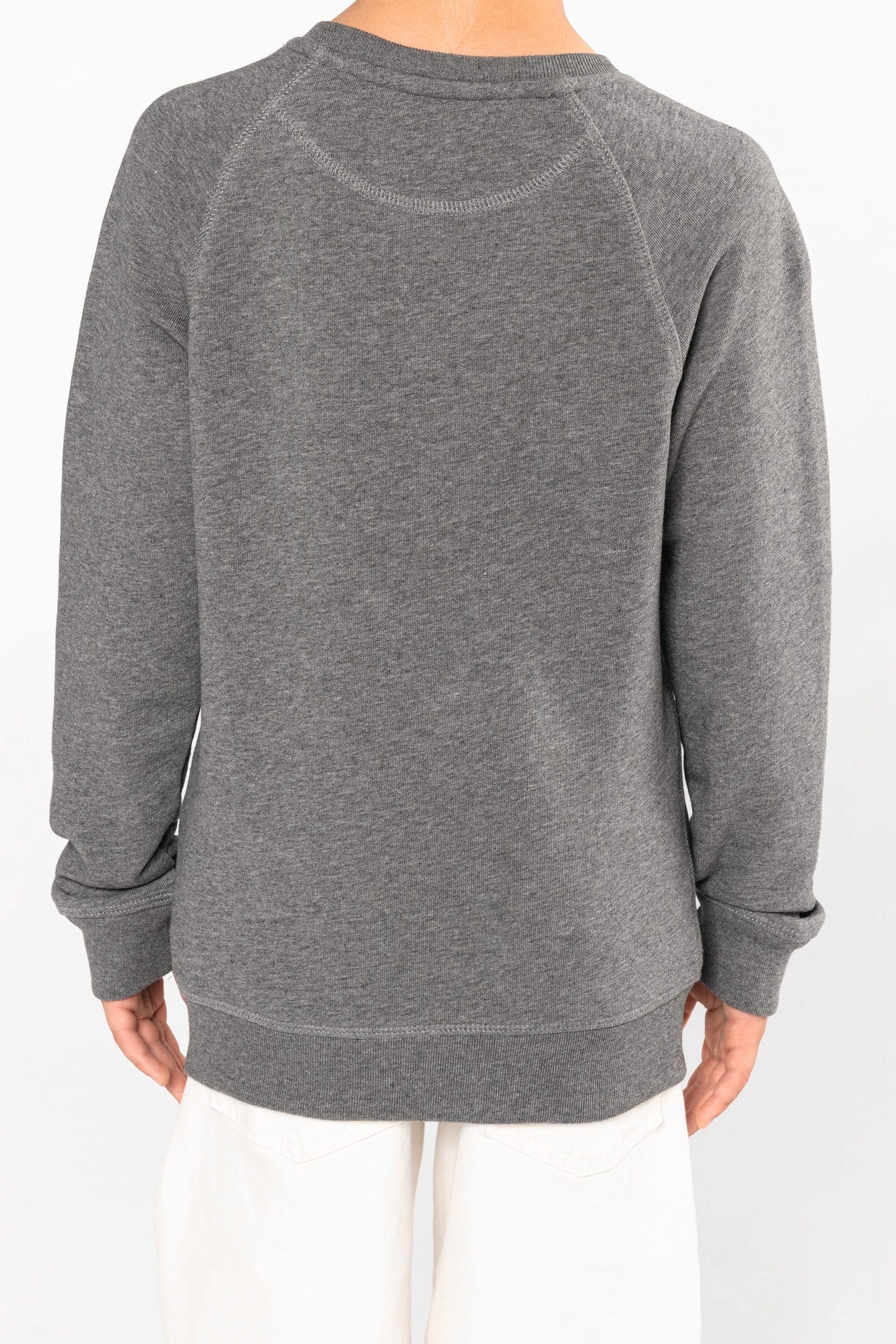 K490 - Felpa bambino bio manica raglan
