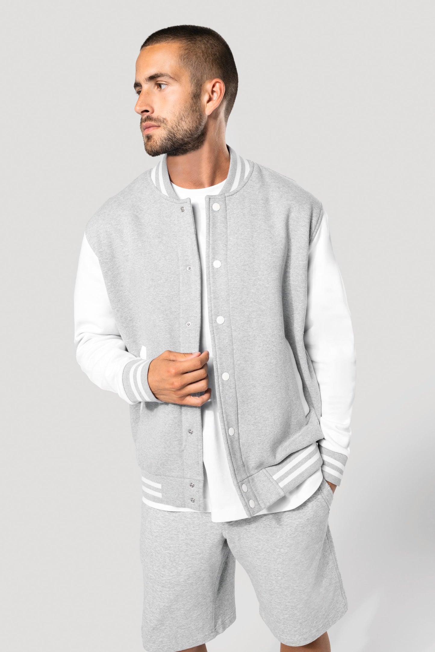 K497 - Giubbotto in felpa Teddy unisex