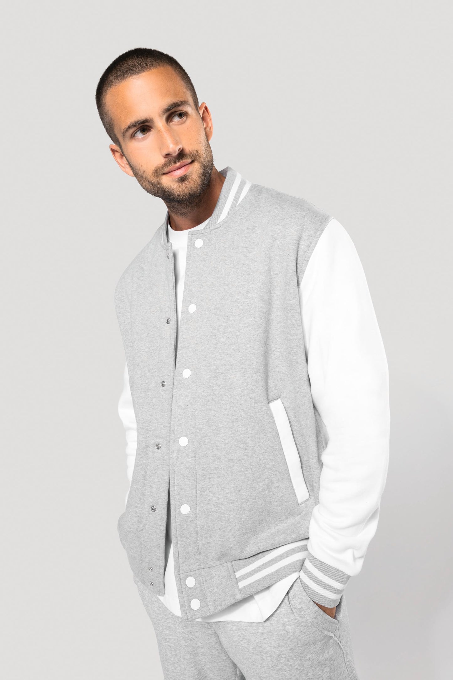 K497 - Giubbotto in felpa Teddy unisex