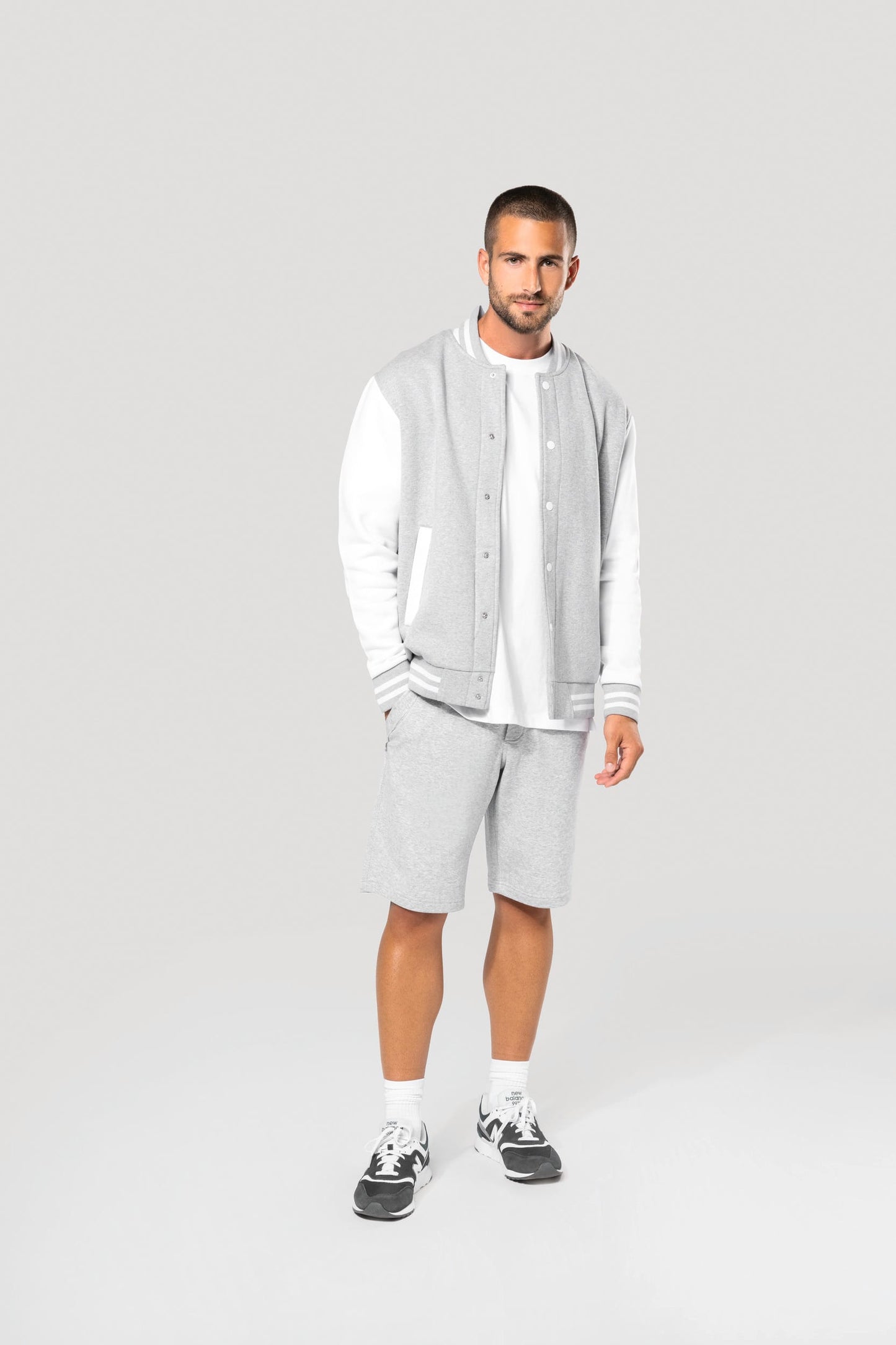 K497 - Giubbotto in felpa Teddy unisex