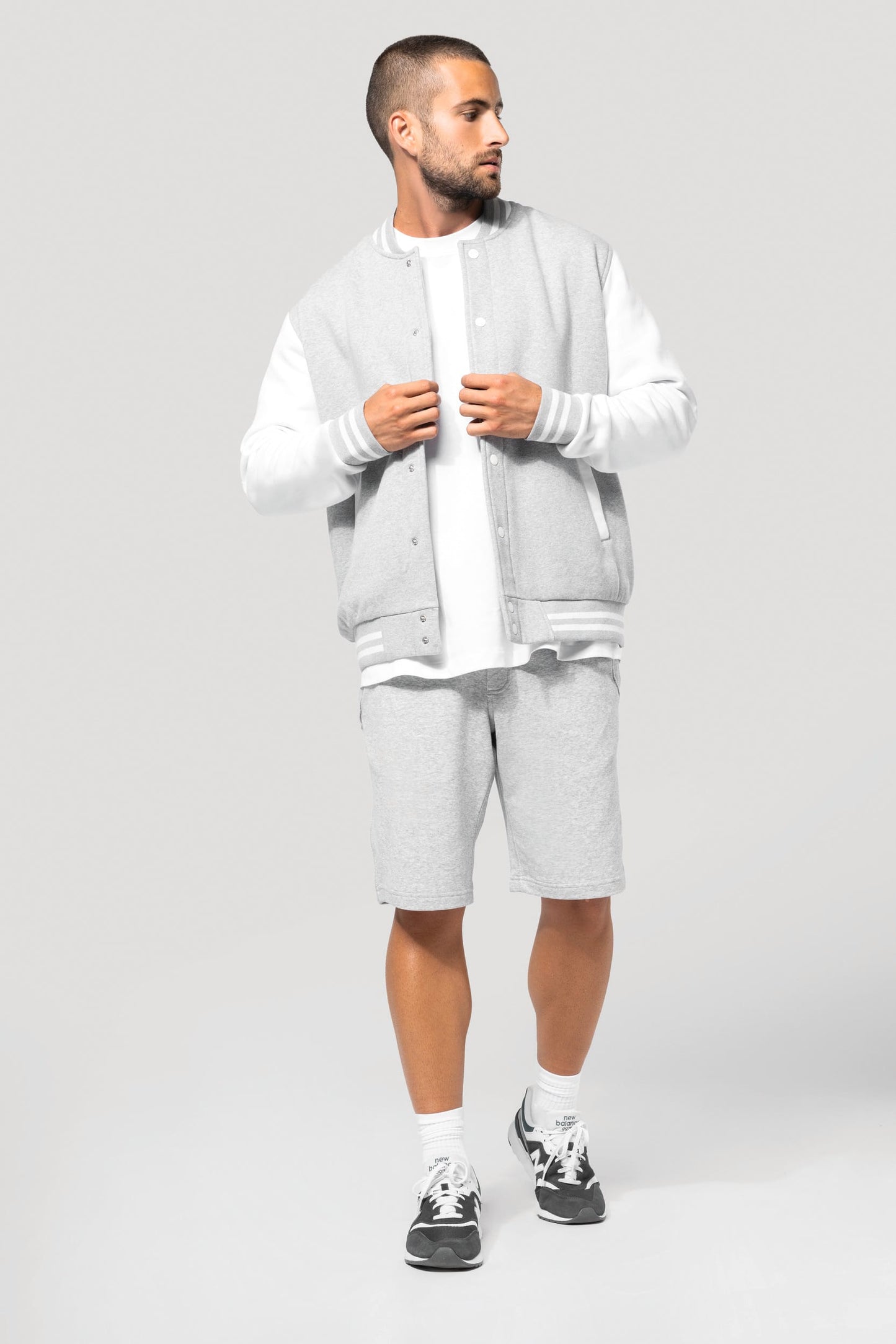 K497 - Giubbotto in felpa Teddy unisex