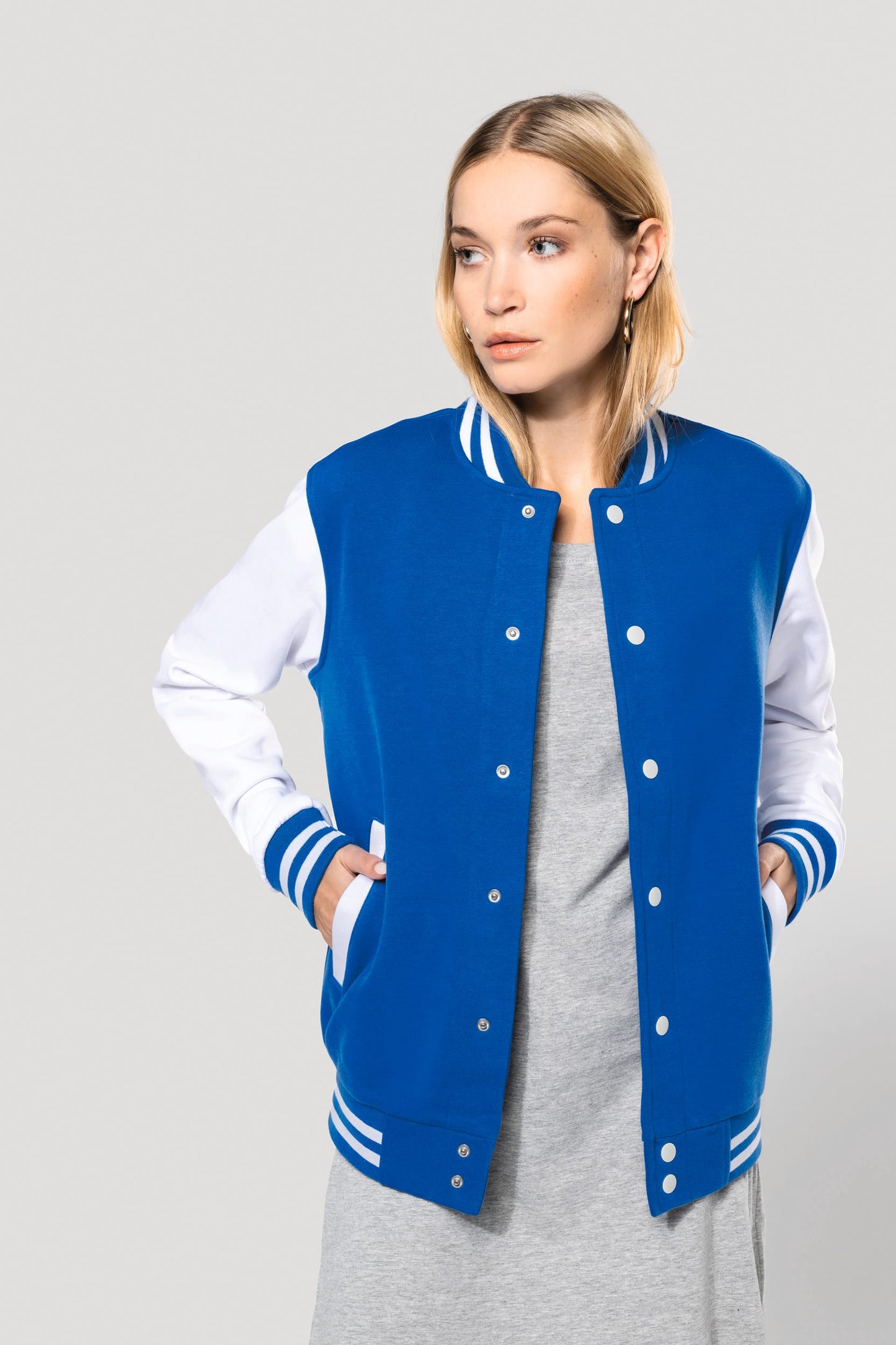 K497 - Giubbotto in felpa Teddy unisex