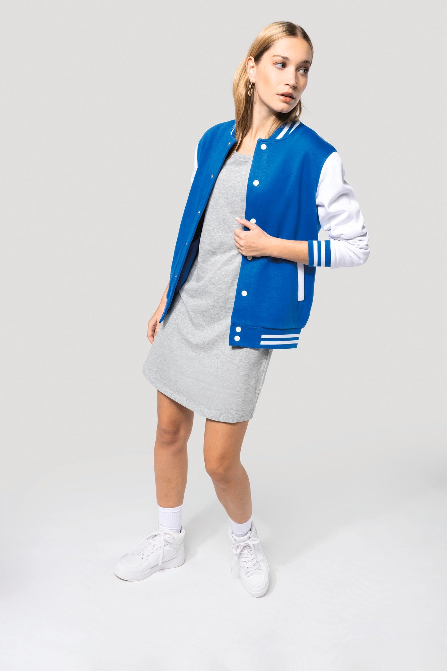 K497 - Giubbotto in felpa Teddy unisex