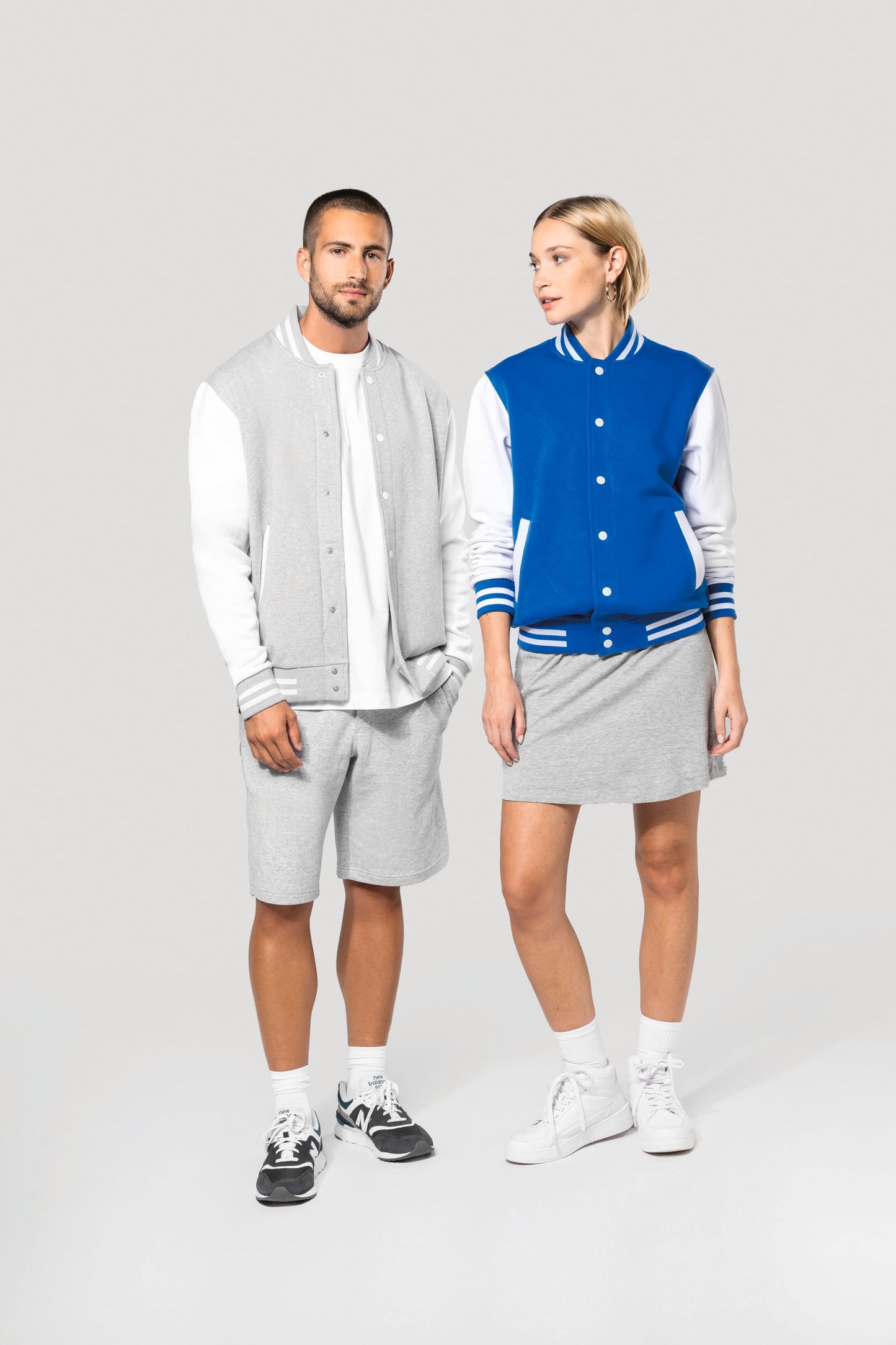 K497 - Giubbotto in felpa Teddy unisex