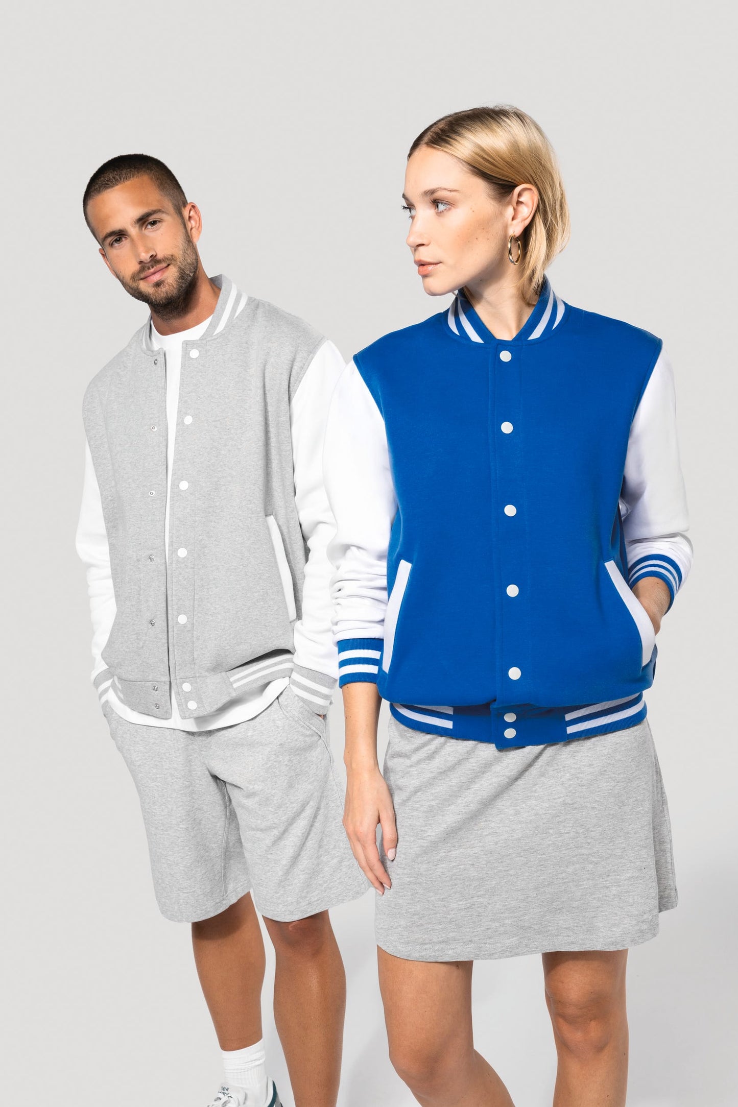 K497 - Giubbotto in felpa Teddy unisex