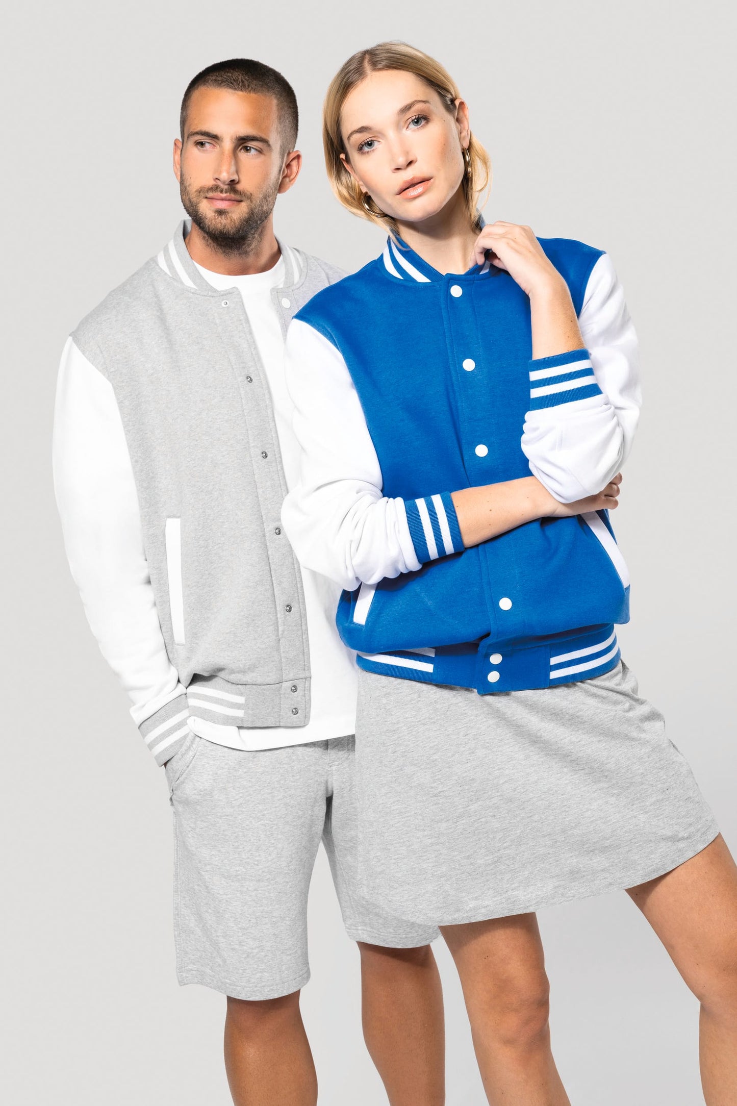 K497 - Giubbotto in felpa Teddy unisex
