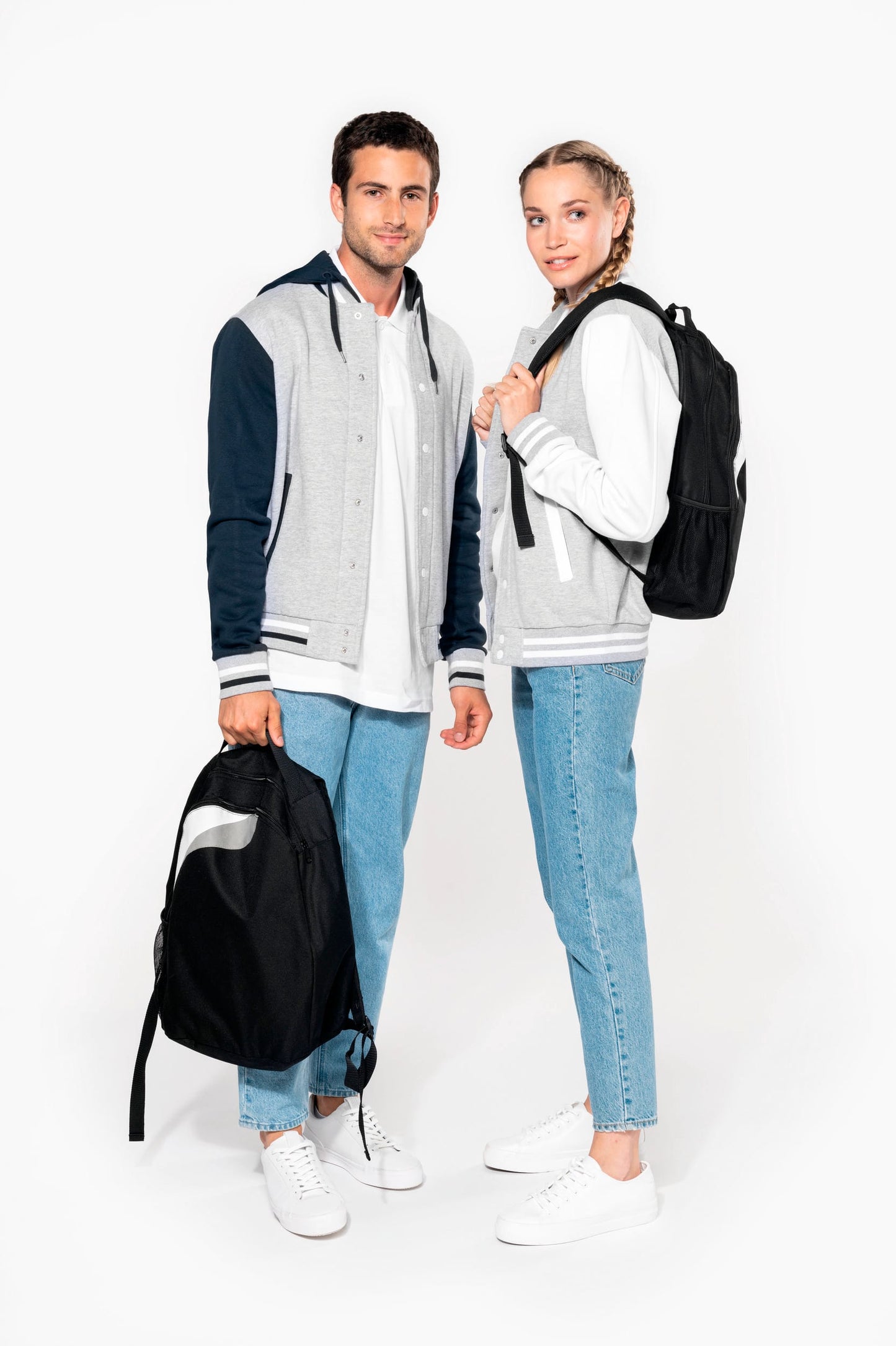 K497 - Giubbotto in felpa Teddy unisex