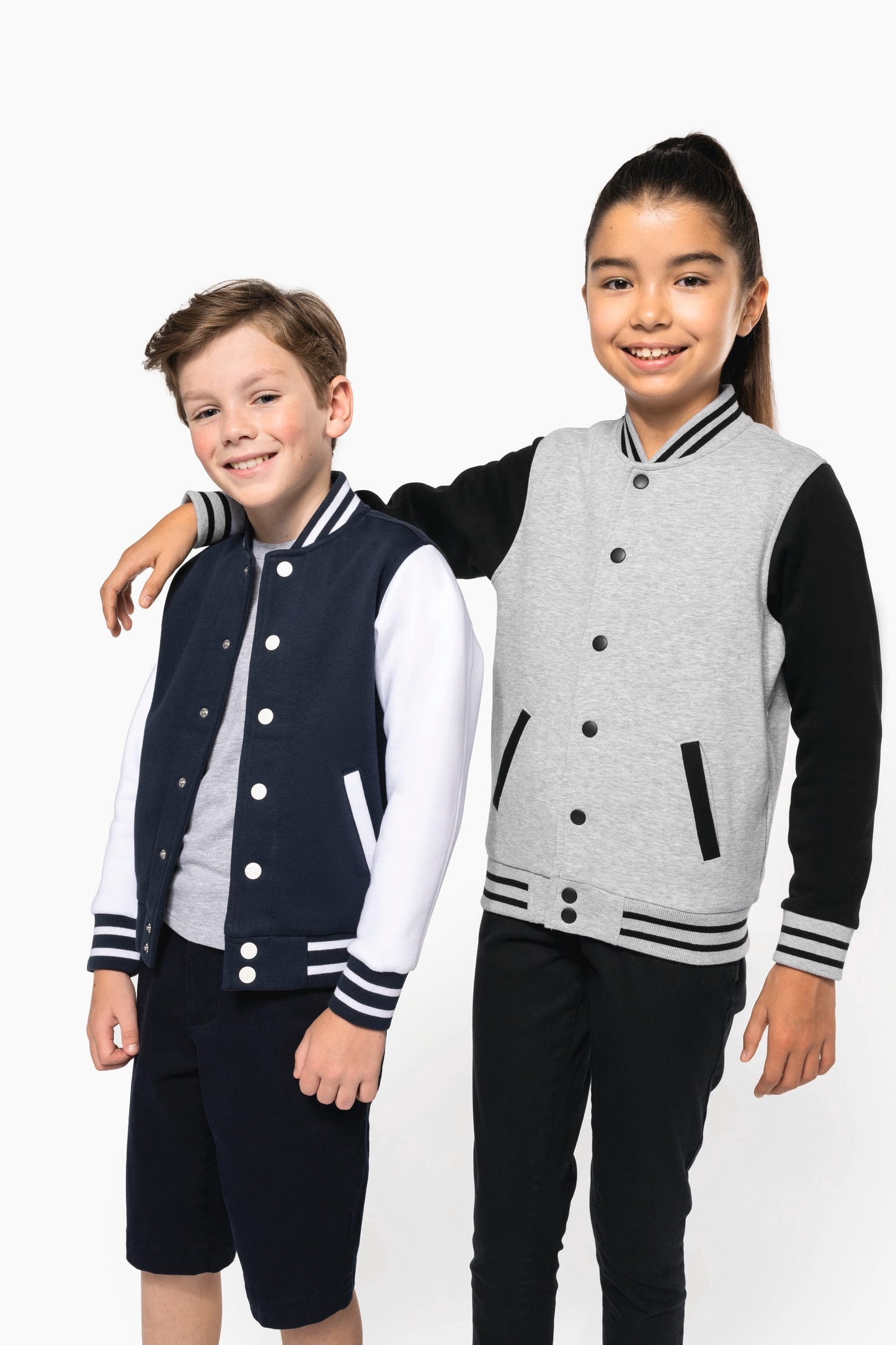 K498 - Giubbotto in felpa Teddy bambino