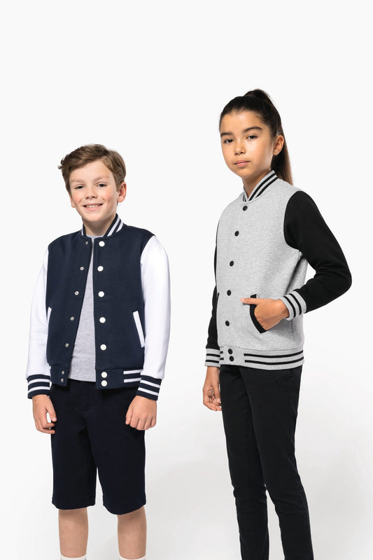 K498 - Giubbotto in felpa Teddy bambino