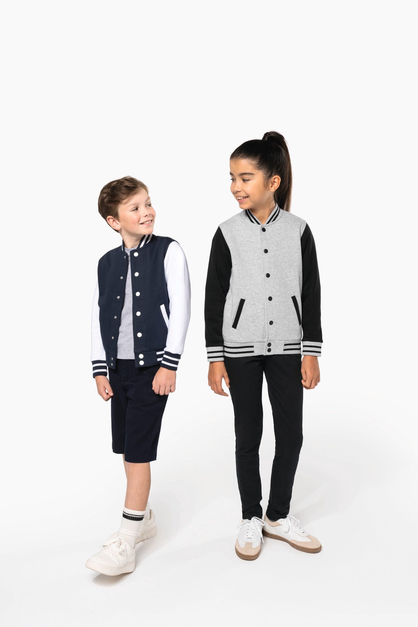 K498 - Giubbotto in felpa Teddy bambino