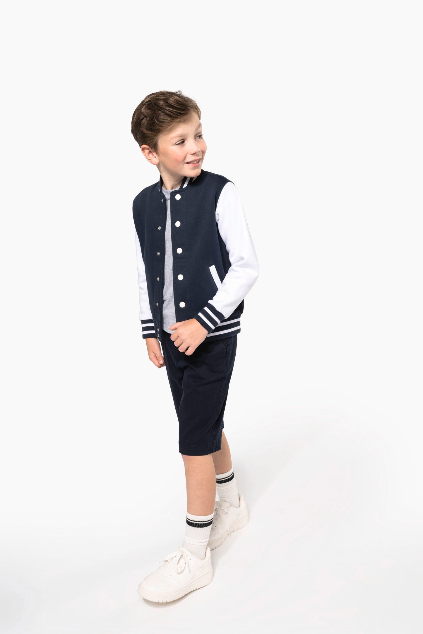 K498 - Giubbotto in felpa Teddy bambino