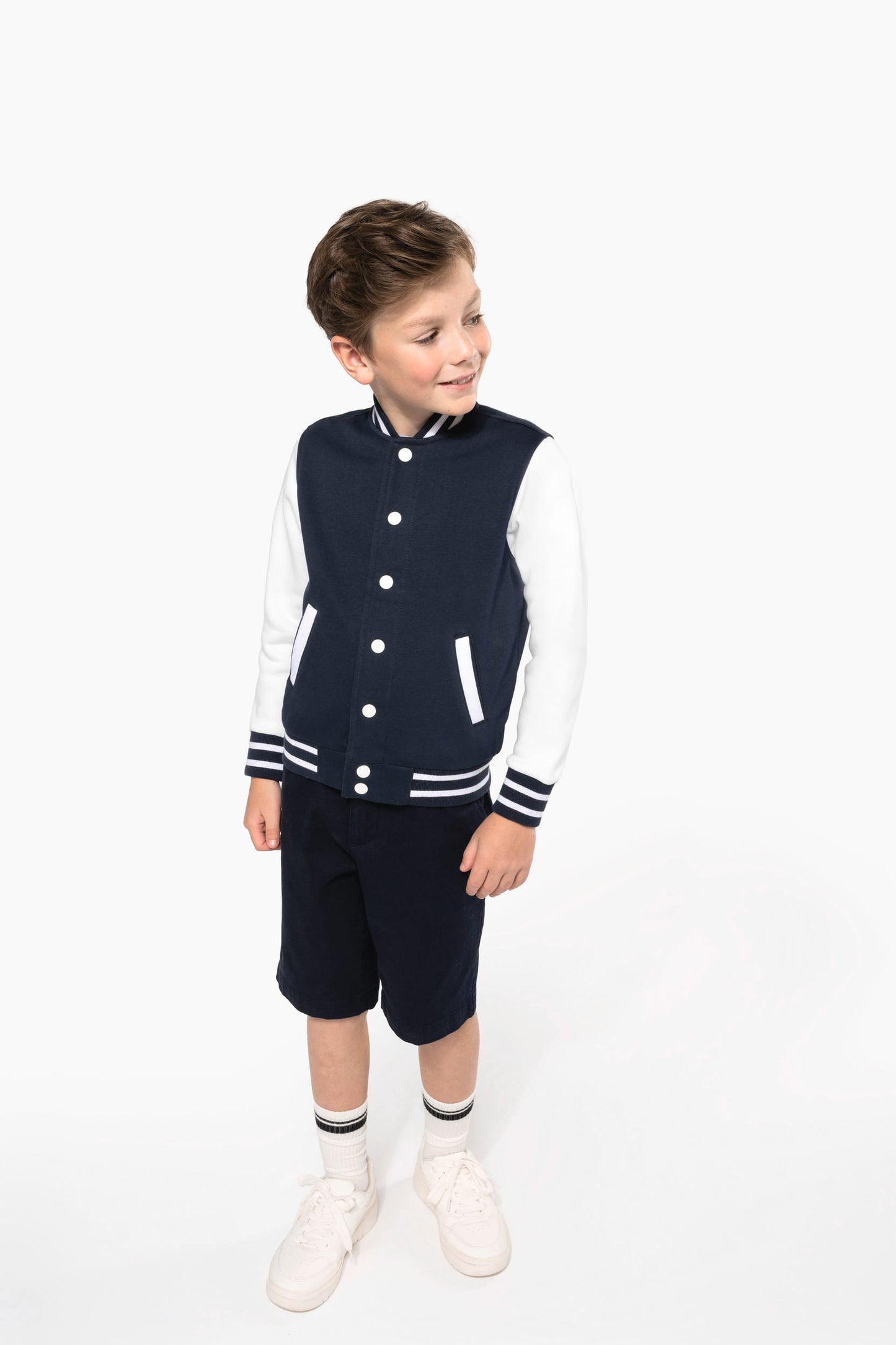 K498 - Giubbotto in felpa Teddy bambino