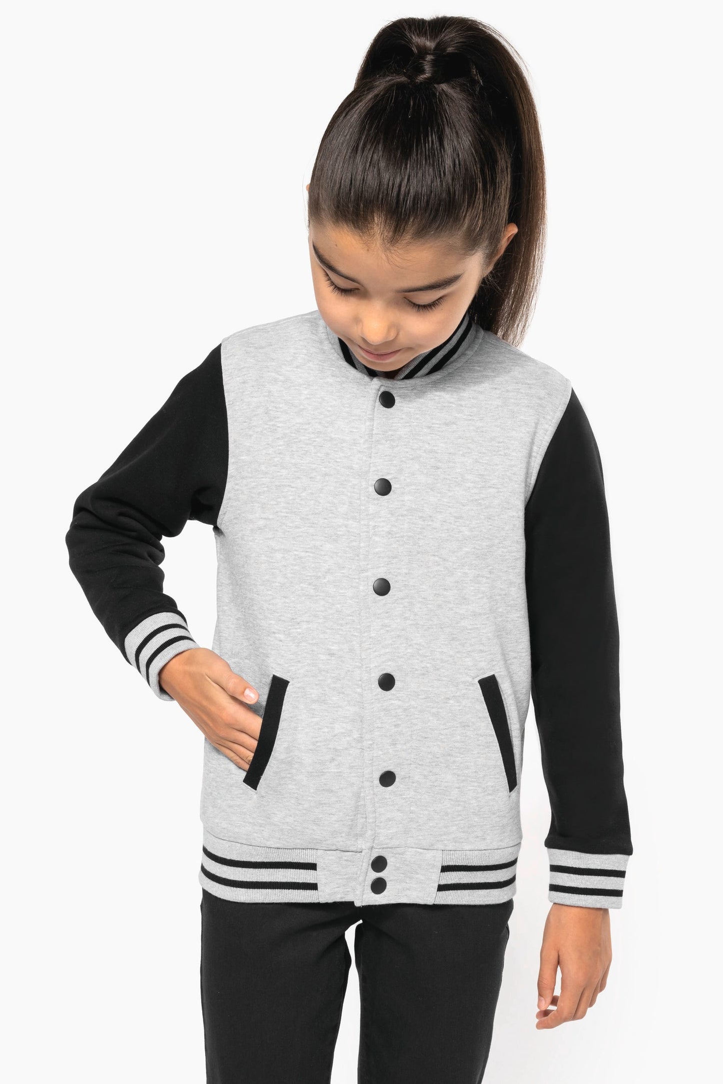 K498 - Giubbotto in felpa Teddy bambino