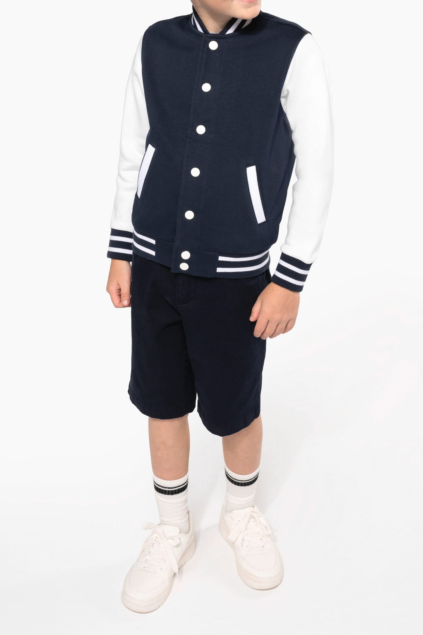 K498 - Giubbotto in felpa Teddy bambino
