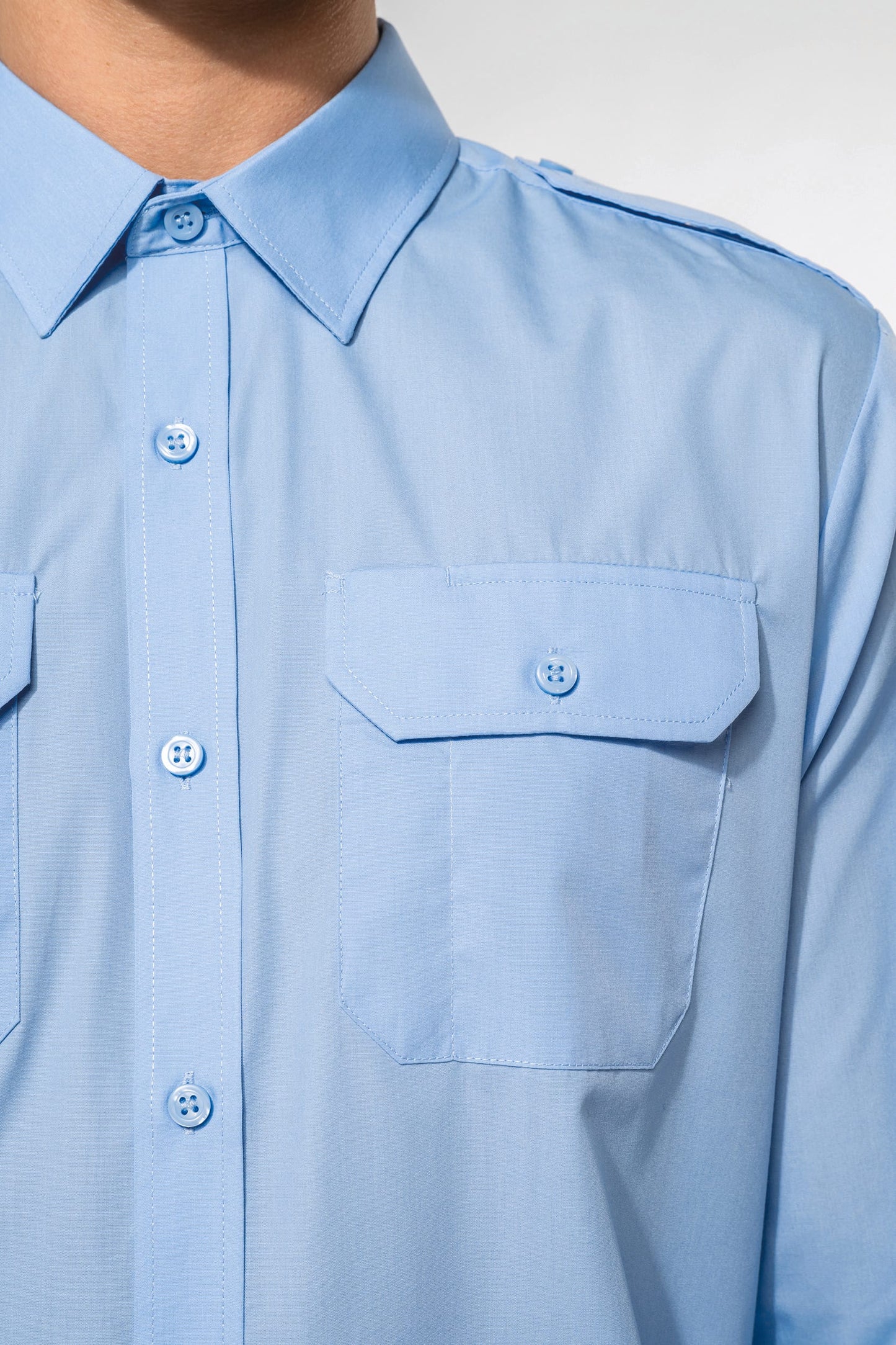 K505 - Camicia pilota uomo manica lunga