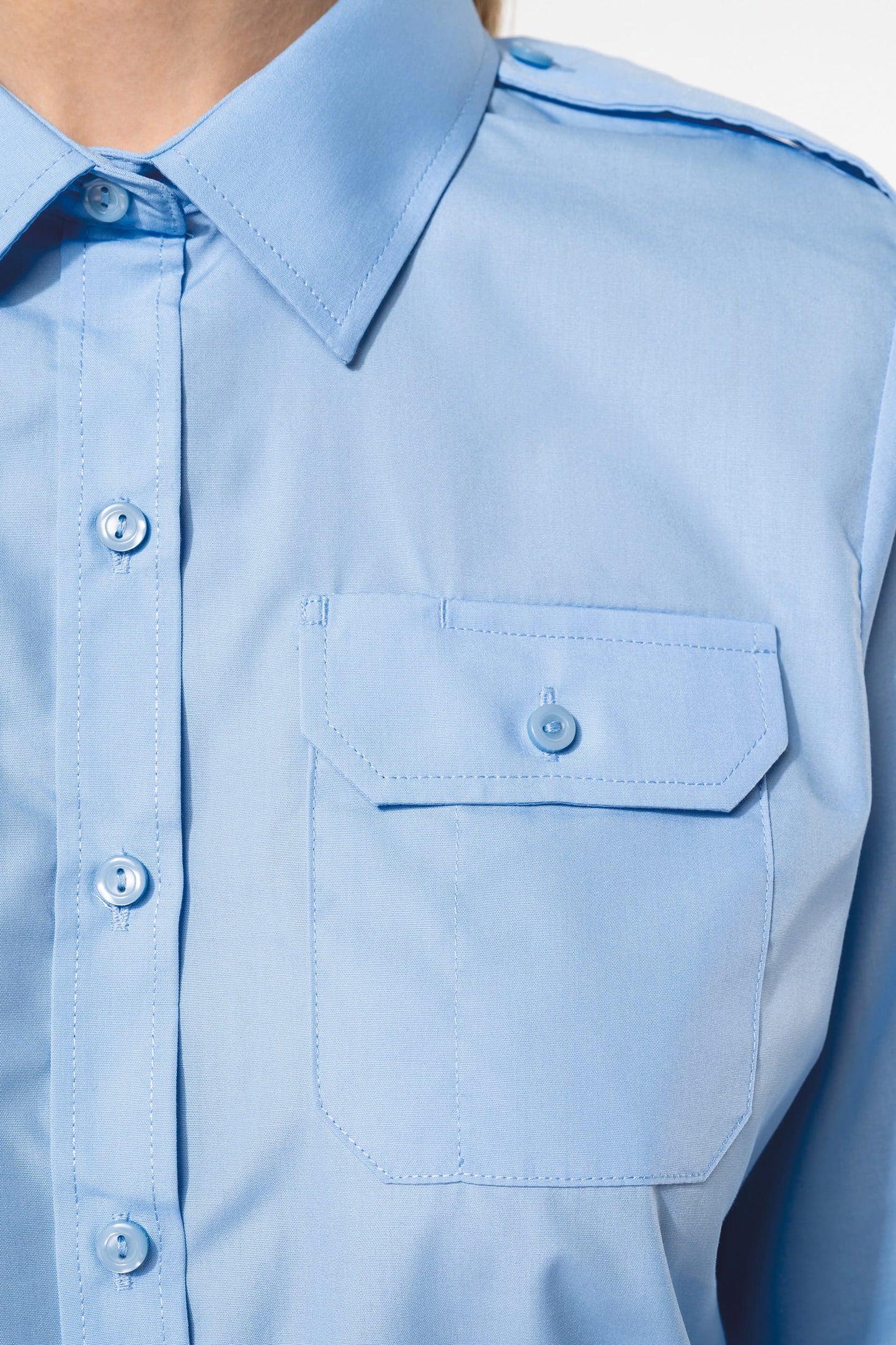 K506 - Camicia pilota donna manica lunga