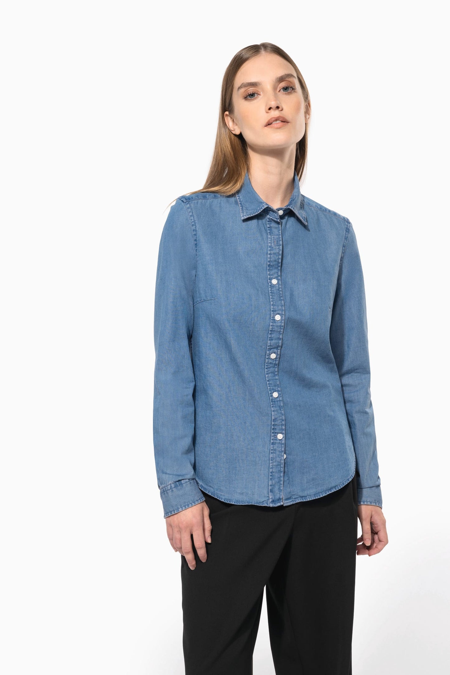 K509 - Camicia Denim donna