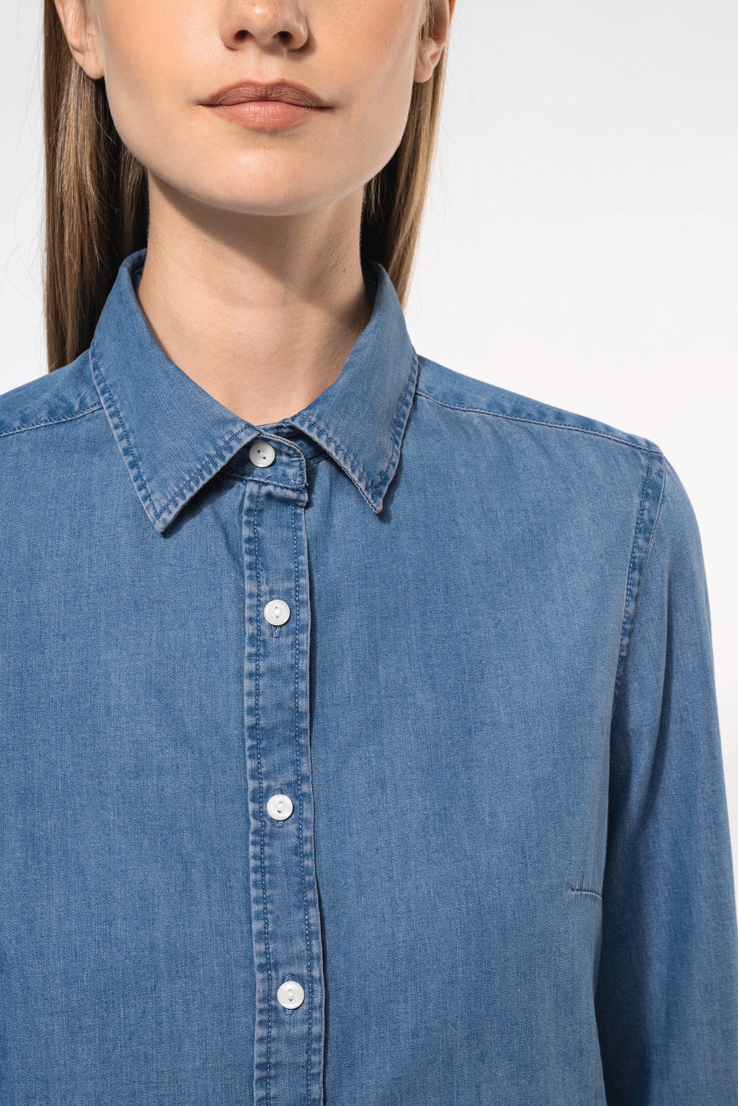 K509 - Camicia Denim donna