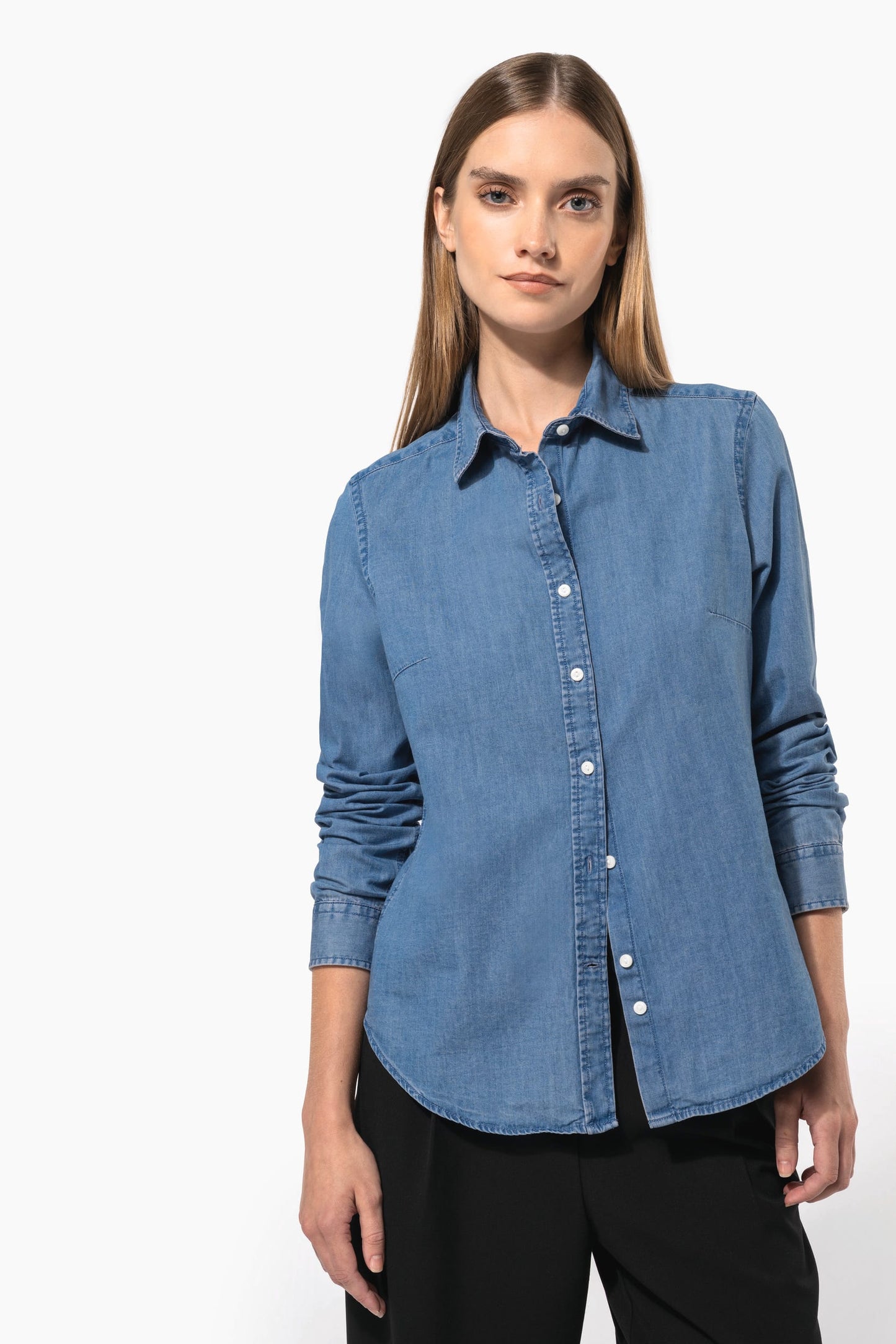 K509 - Camicia Denim donna