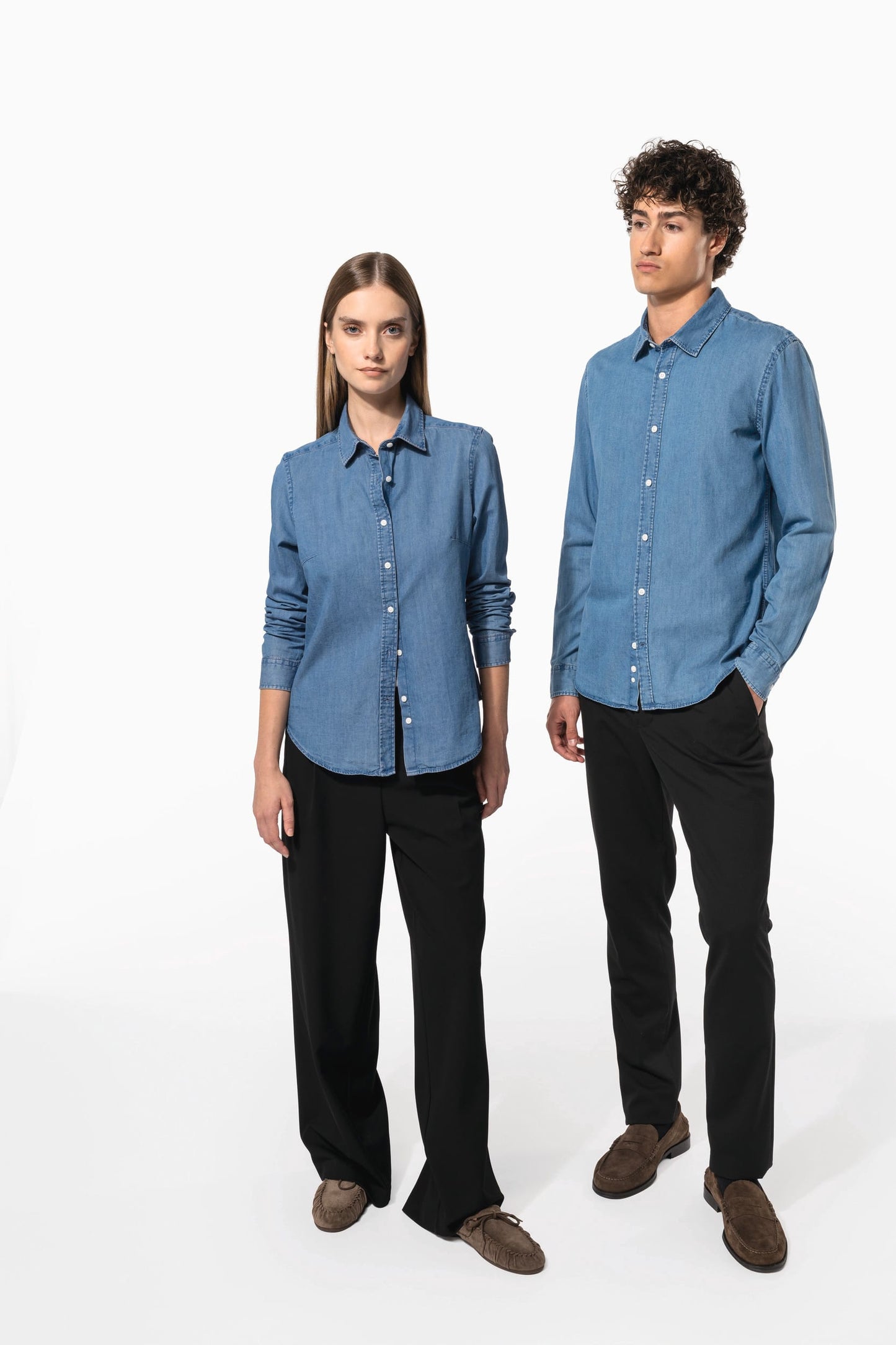 K512 - Camicia Denim uomo