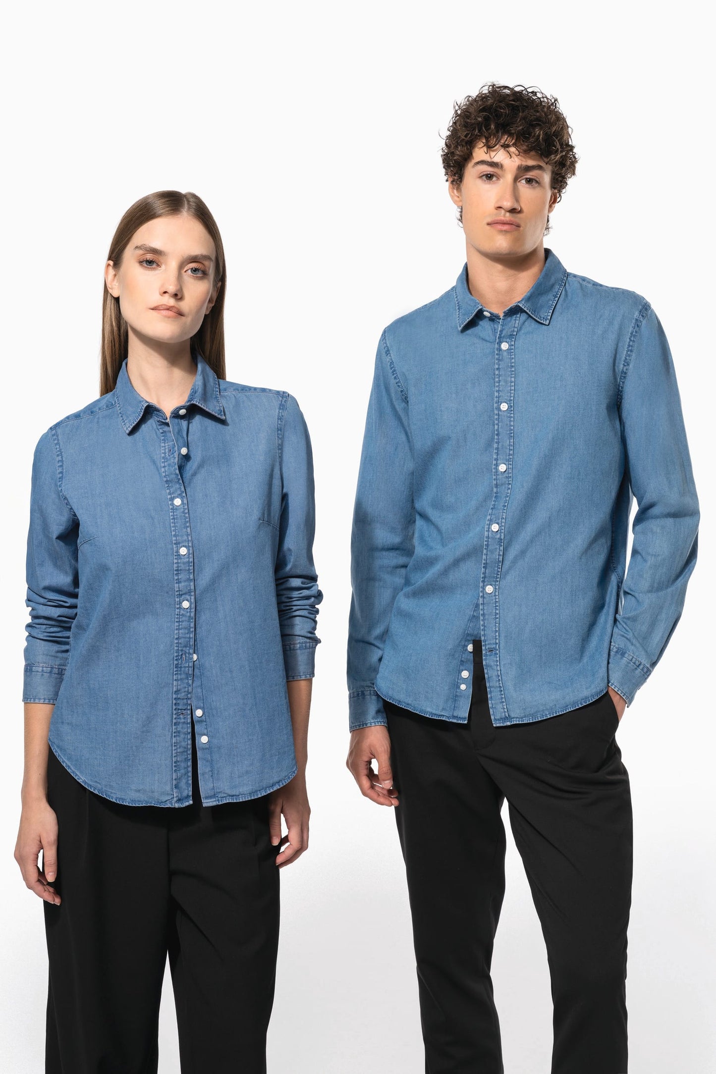 K512 - Camicia Denim uomo