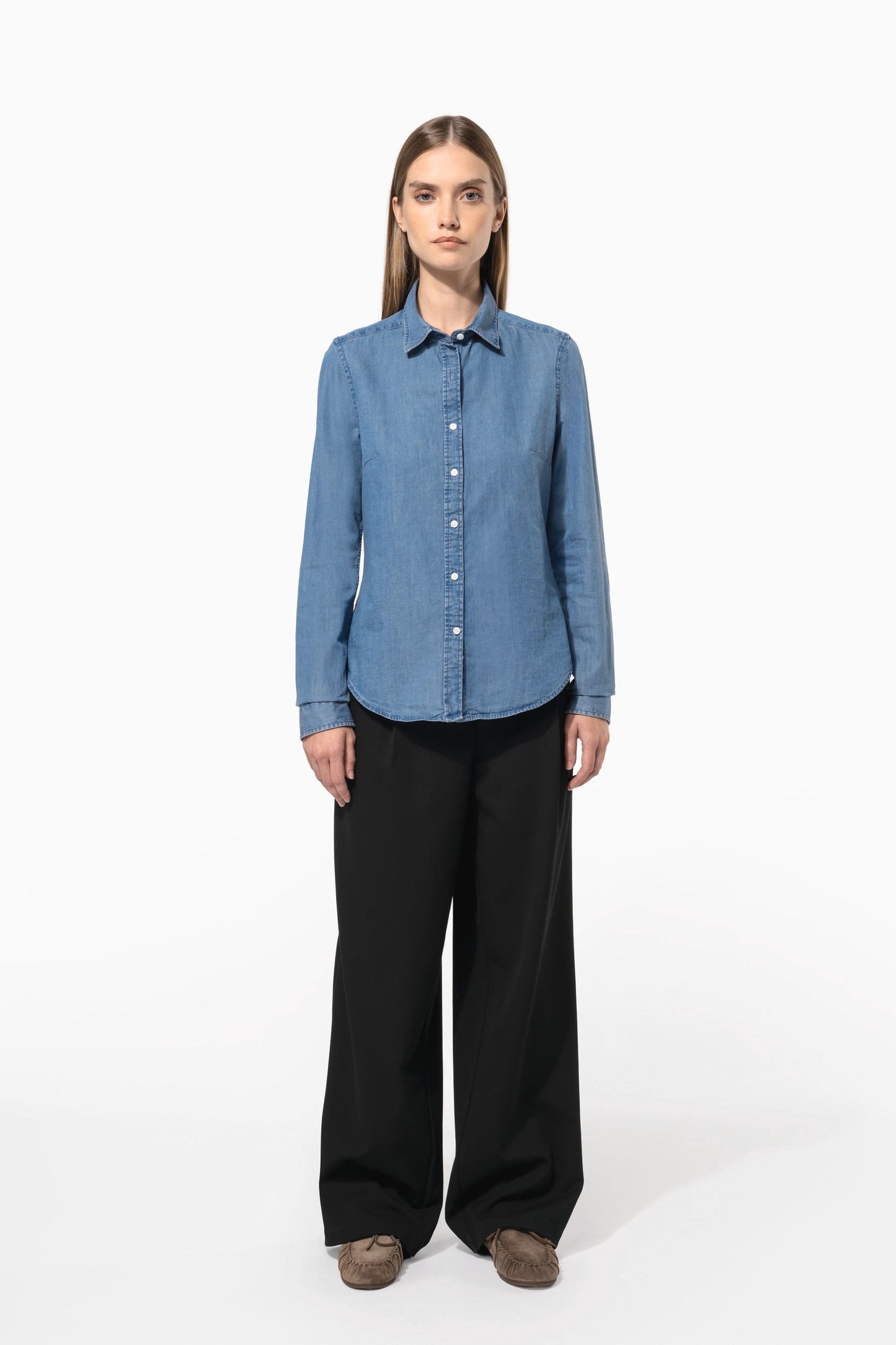 K509 - Camicia Denim donna