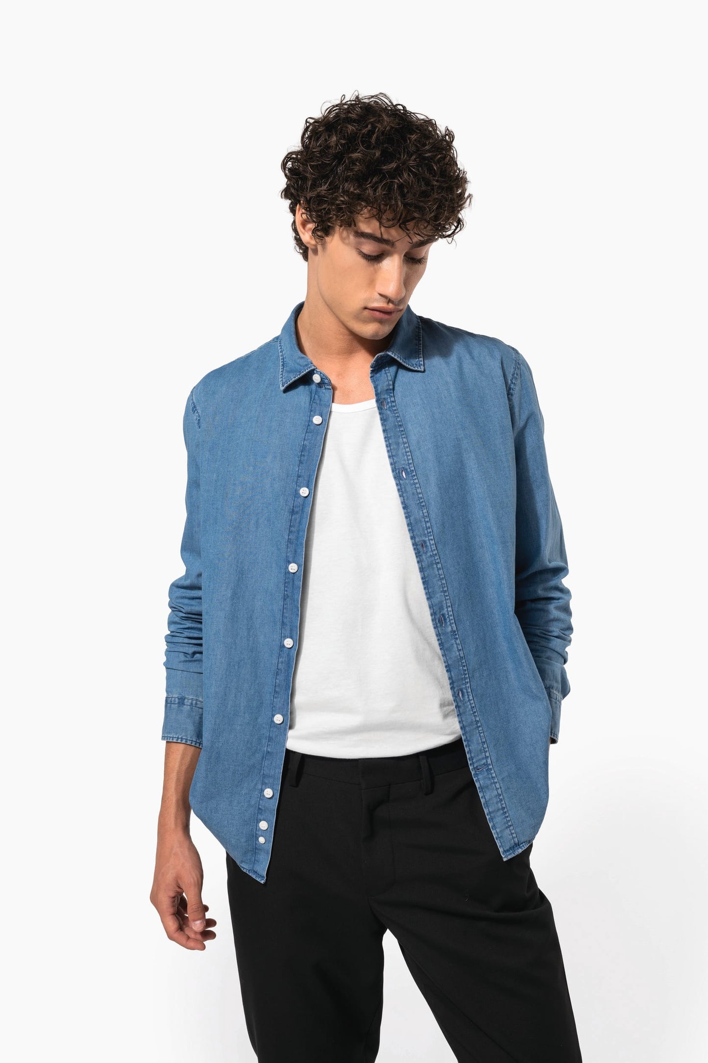 K512 - Camicia Denim uomo