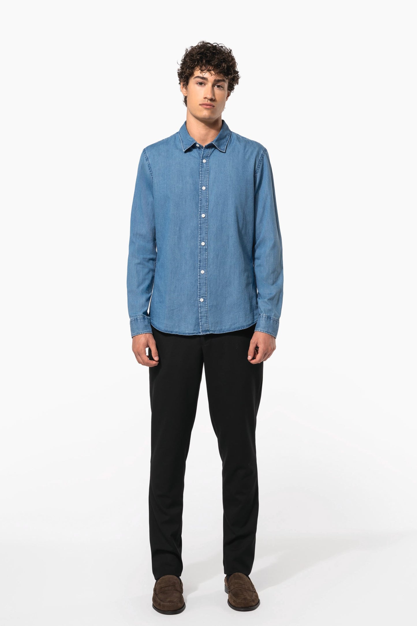 K512 - Camicia Denim uomo