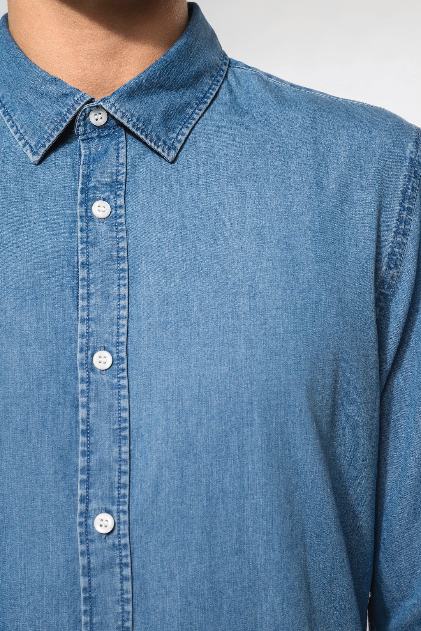 K512 - Camicia Denim uomo