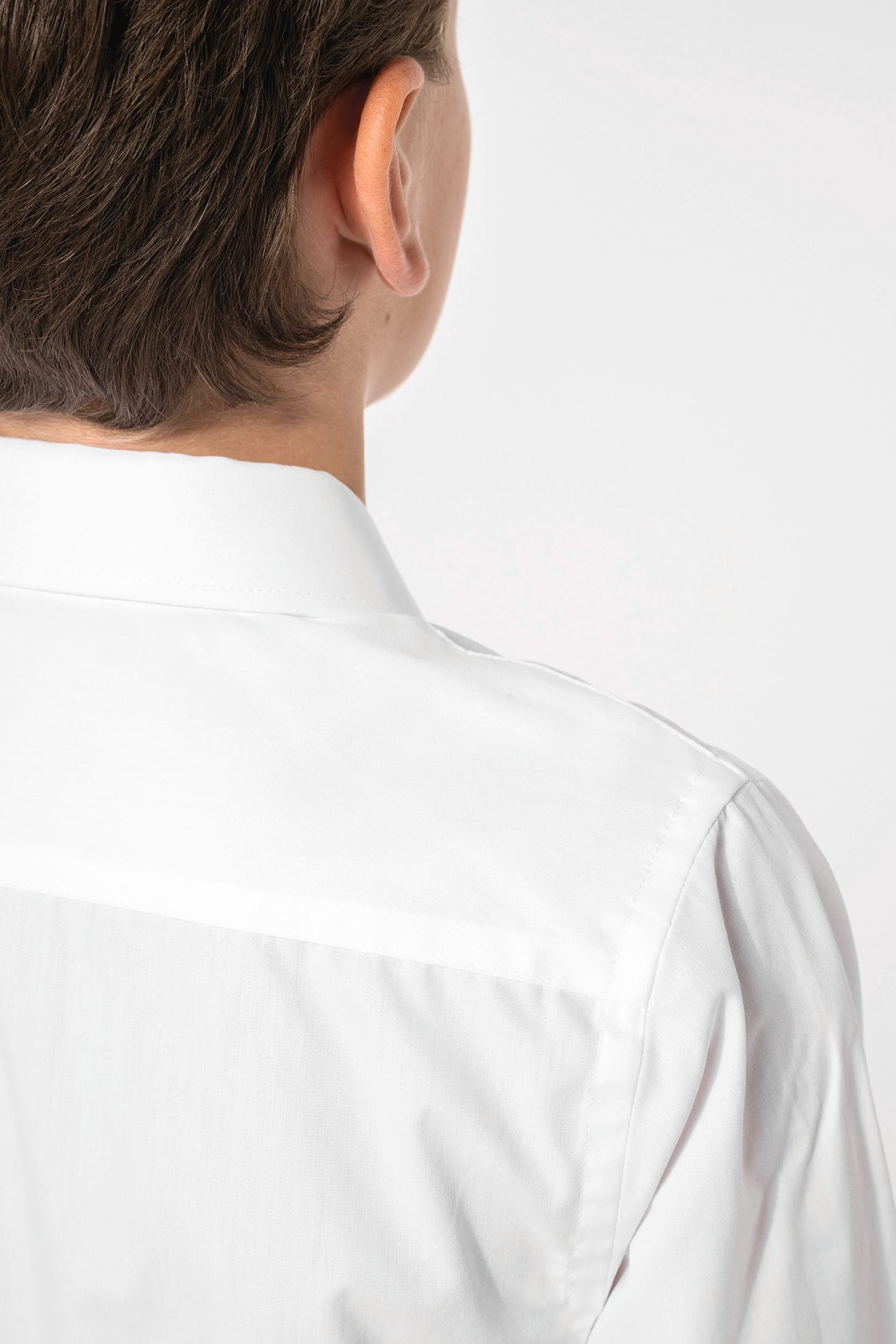 K521 - Camicia bambino in popeline manica lunga