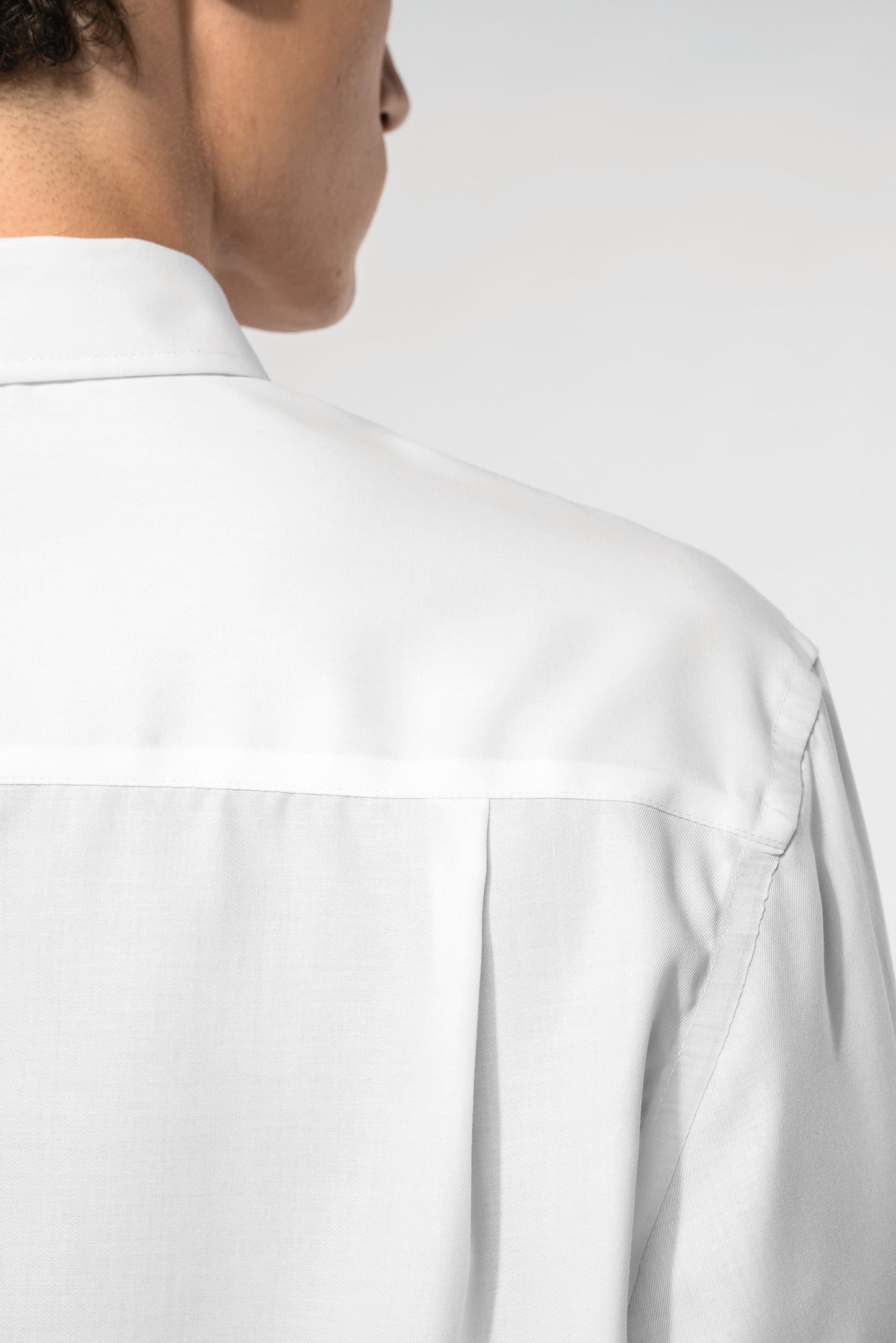 K537C - Camicia uomo manica lunga no stiro